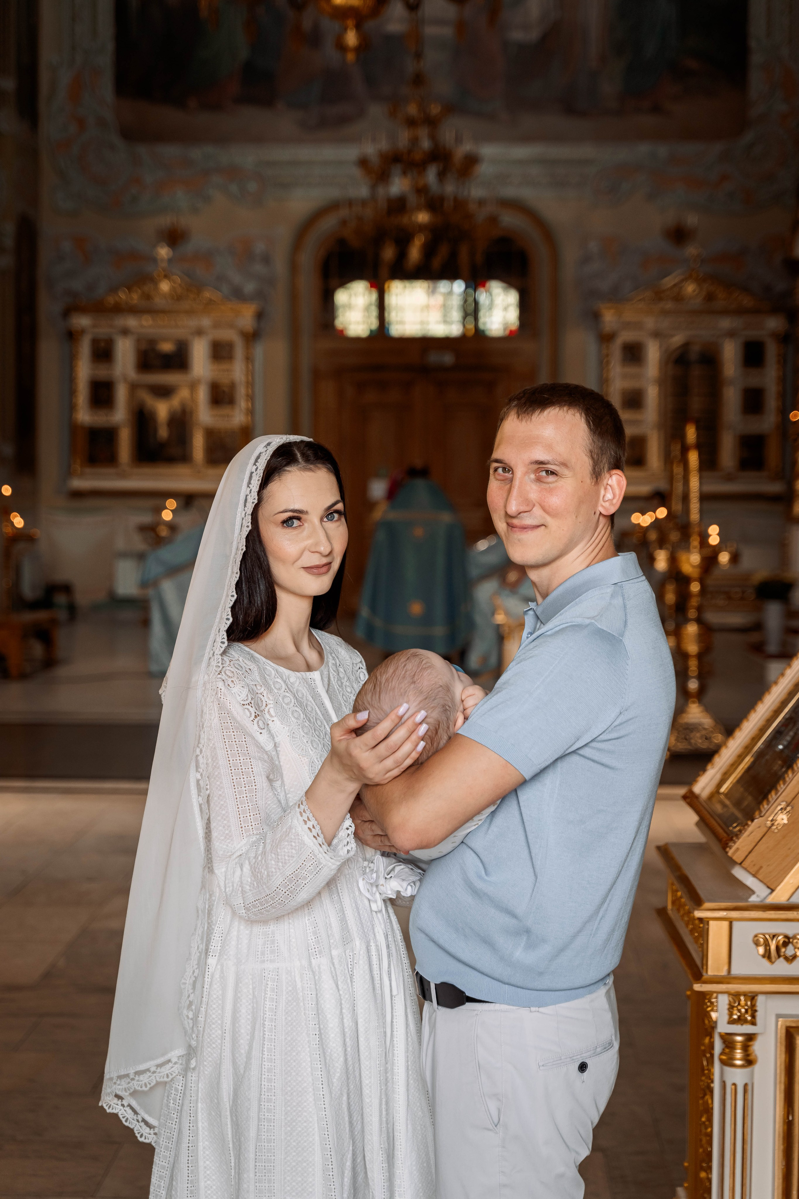 Крещение Савелия, Храм Покрова Пресвятой Богородицы. Семейный фотограф в Саратове