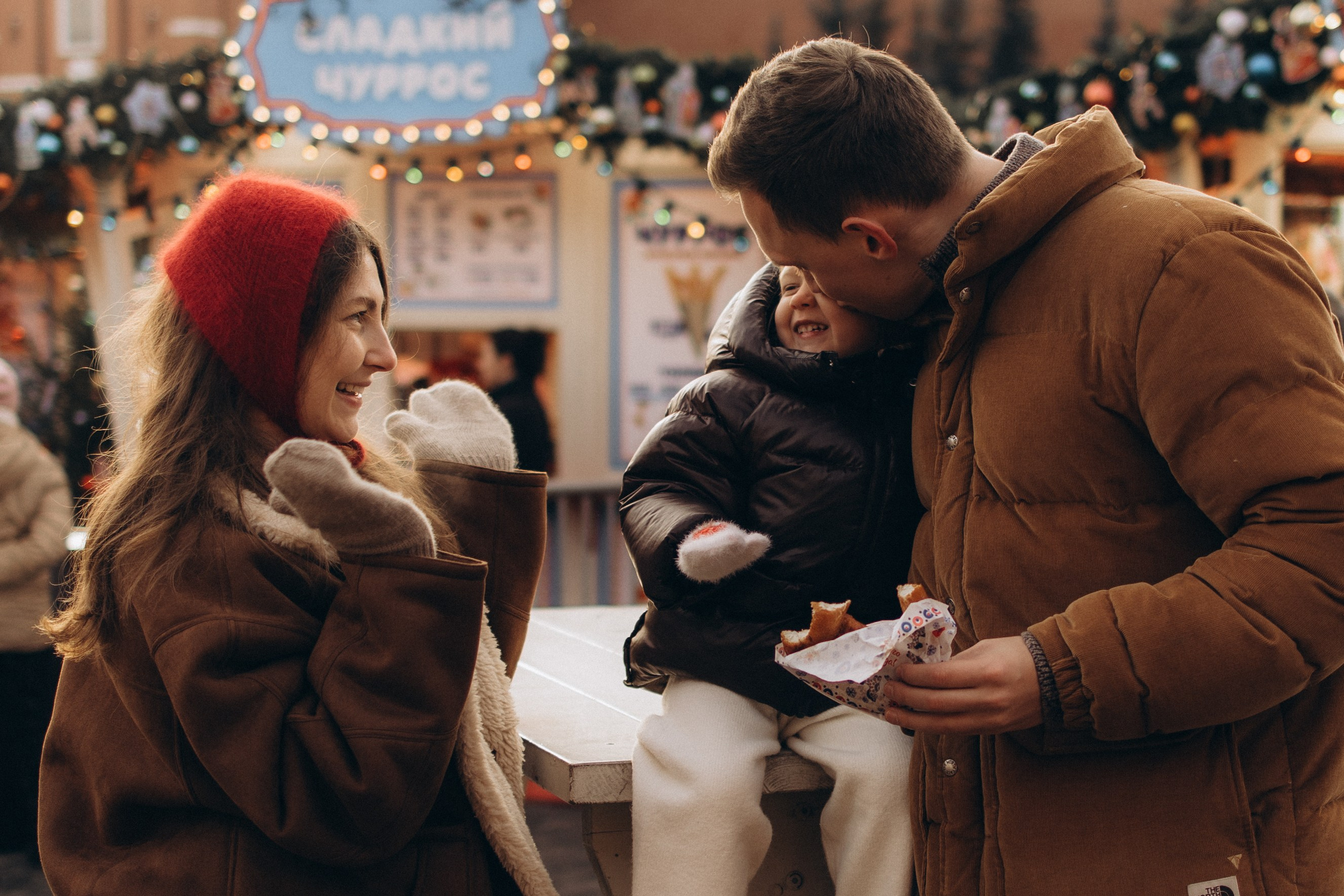 Новый год на ярмарке. Семейный фотограф Москва Наталия Осьмакова