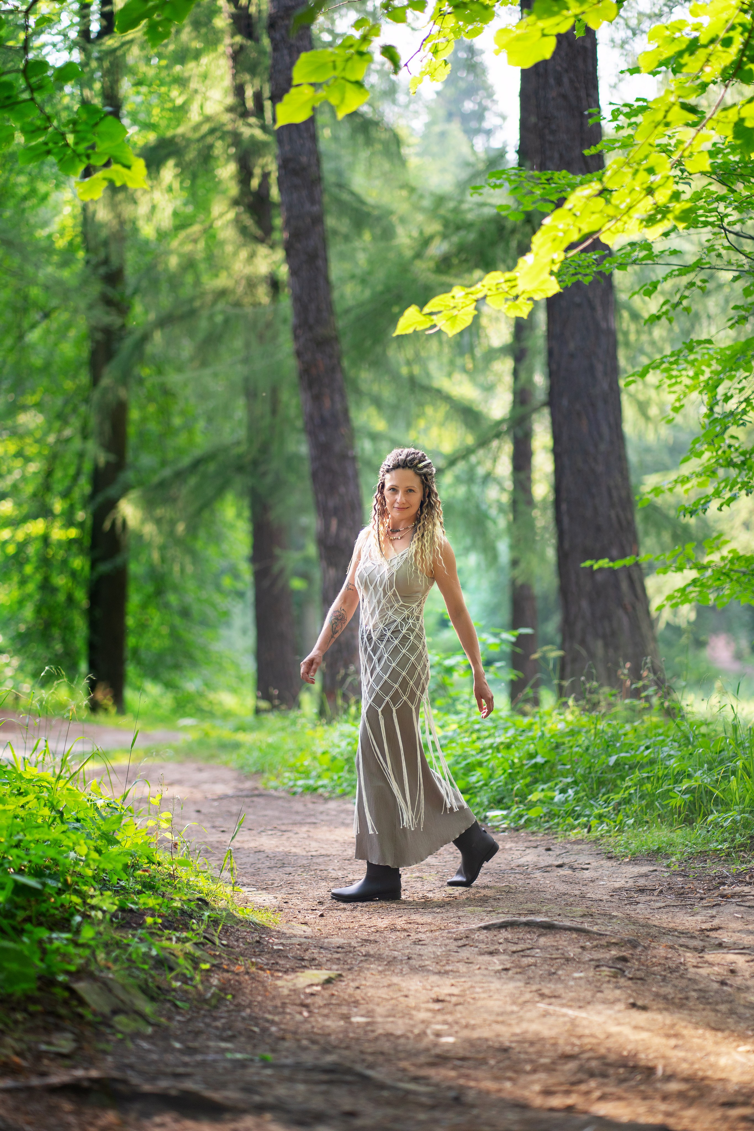 Анна —лесная нимфа. Фотограф Светлана Белоусова