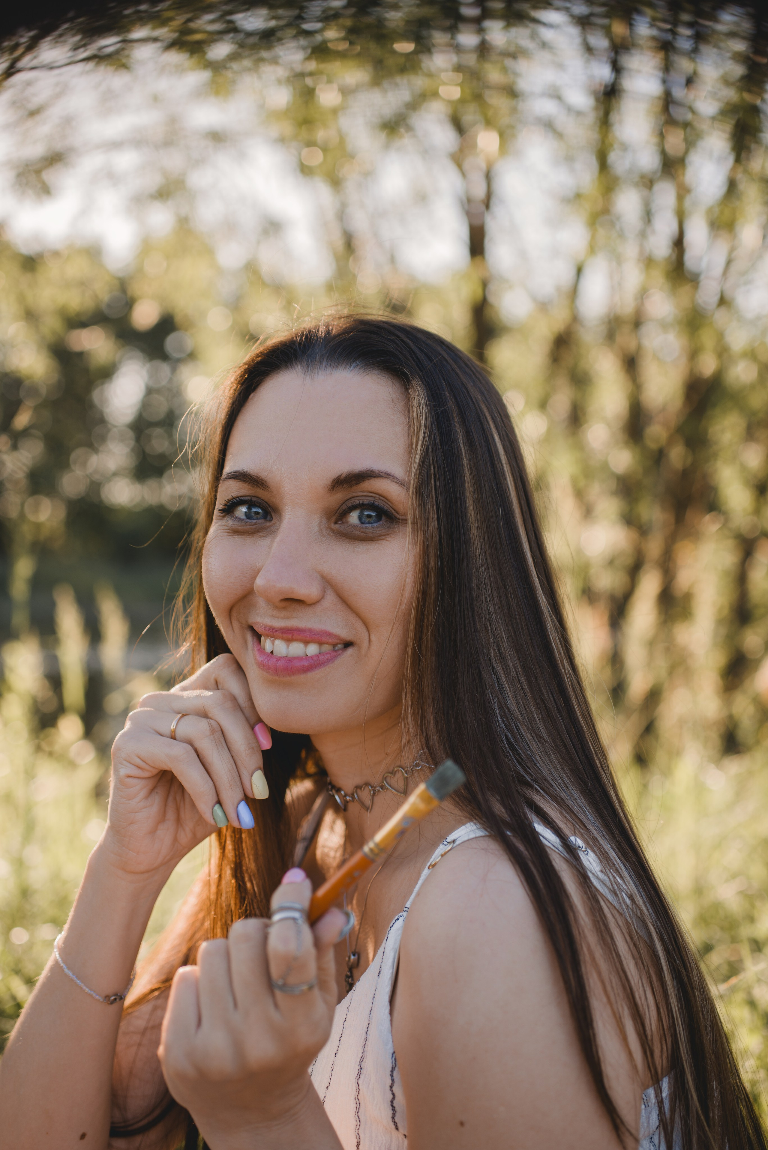 Виктория художник. Фотограф Людмила Белова