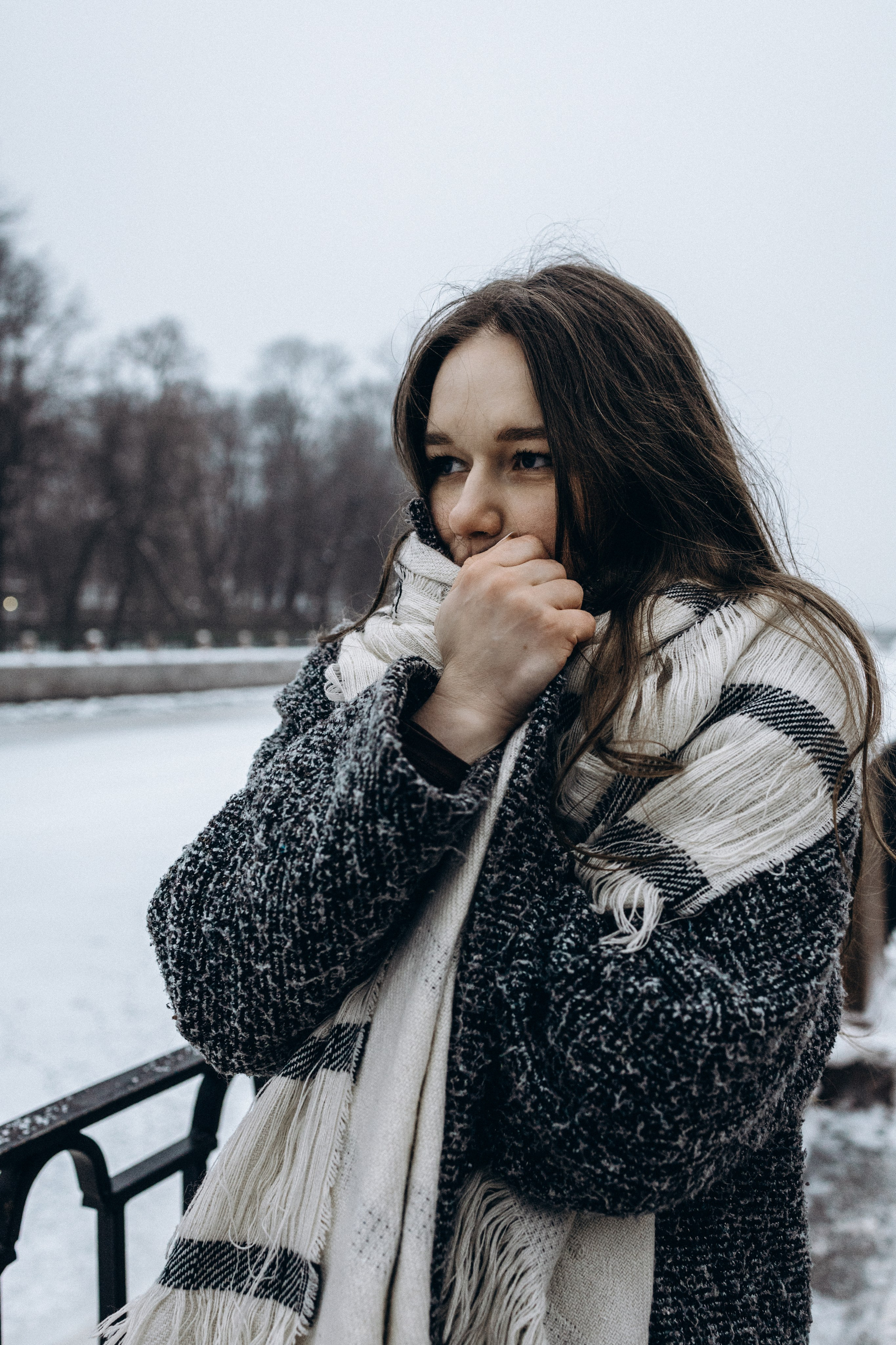 В объятьях снега и Невы. Семейный фотограф в Санкт-Петербурге Лена Соколова