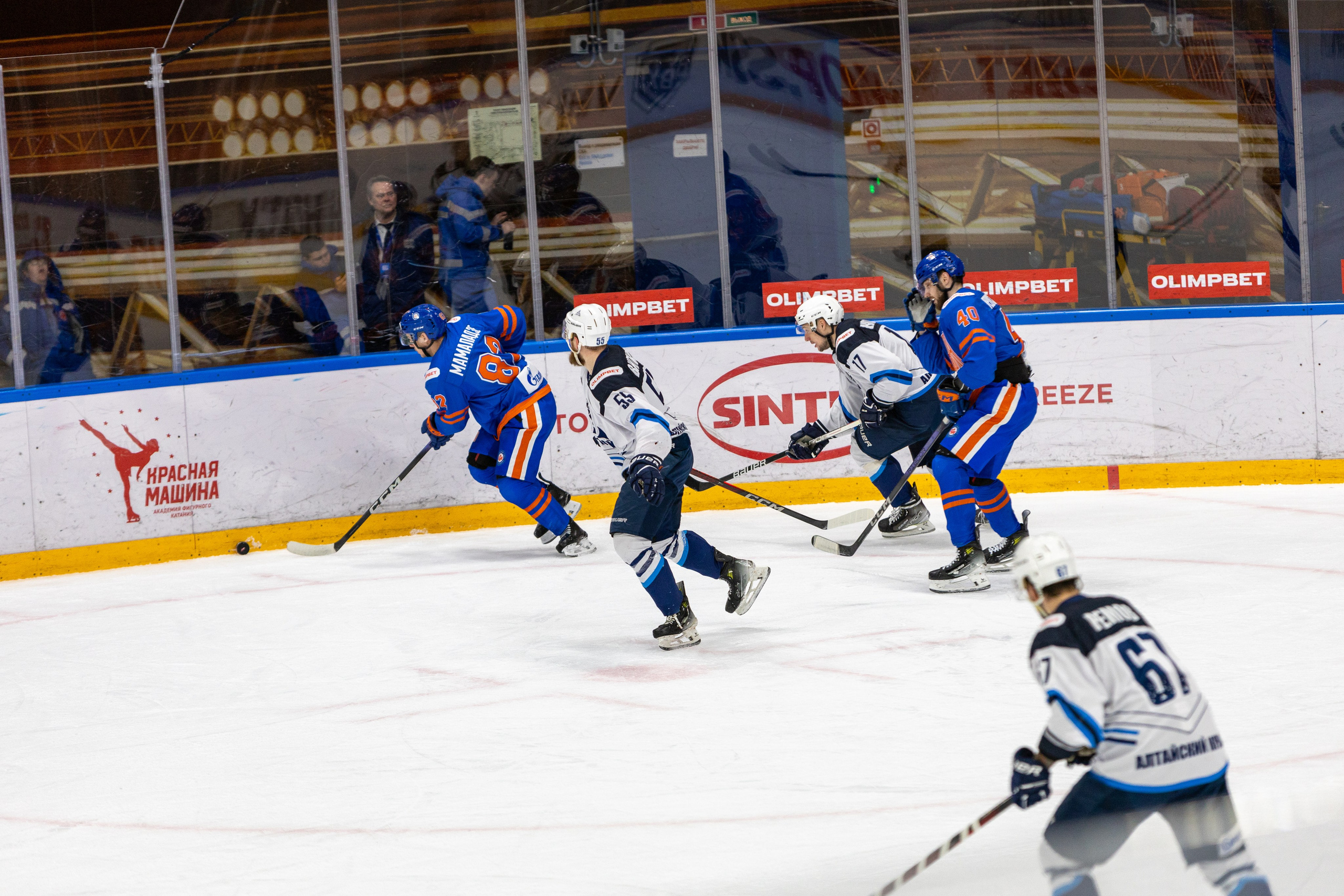 Хоккей СКА-Нева — Динамо-Алтай. Репортажный фотограф Санкт-Петербург | Роман Карбышев