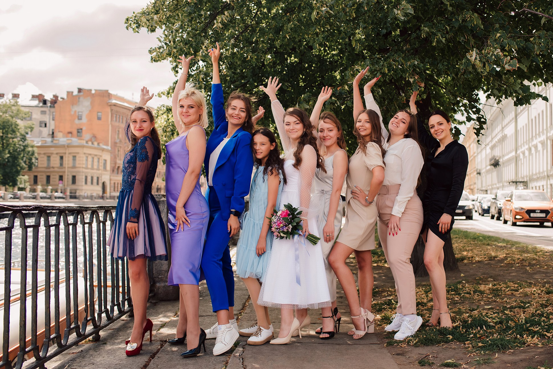 Юля и Андрей. Банкет на воде. Семейный и Свадебный фотограф. Санкт-Петербург. Пушкин