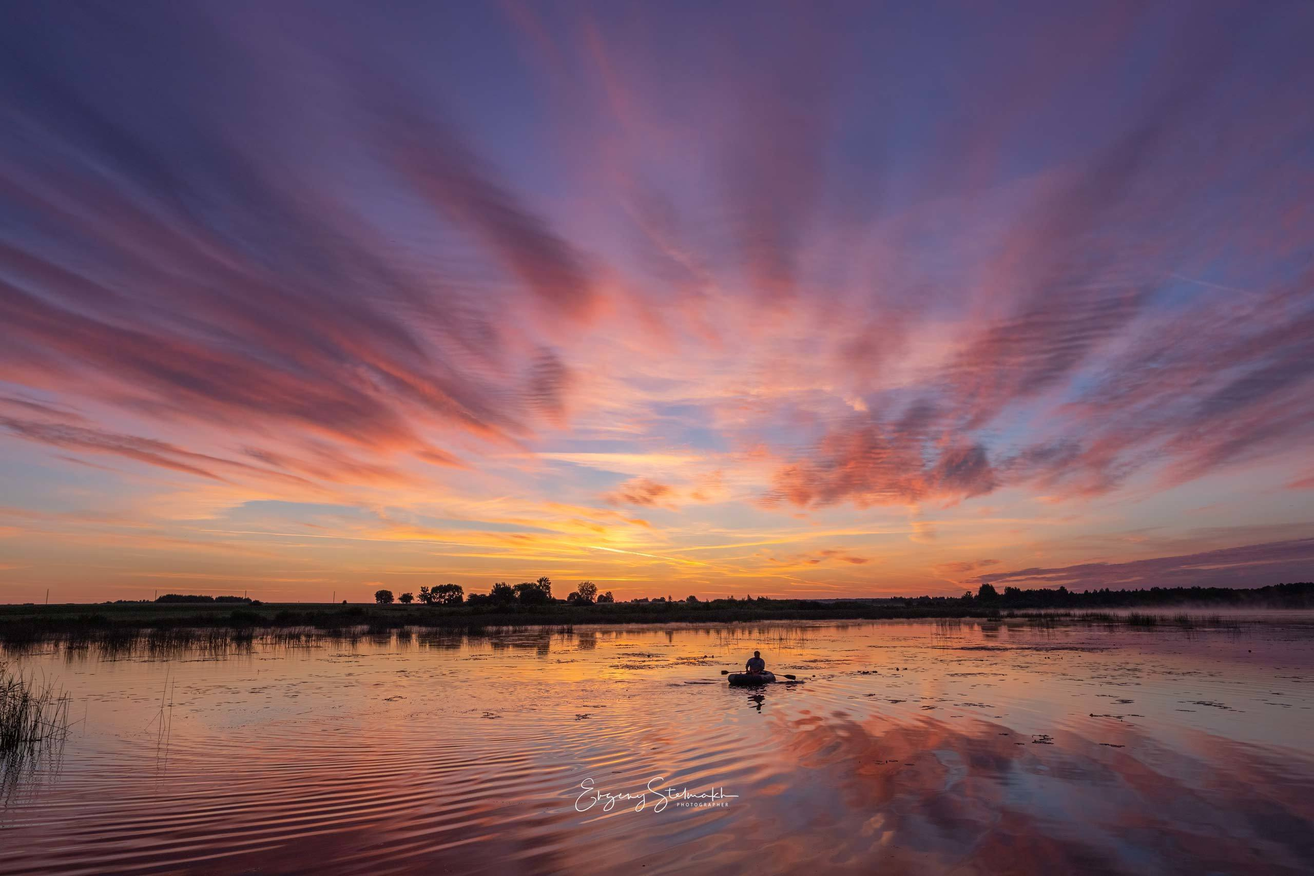 Июньский рассвет в Изобелино