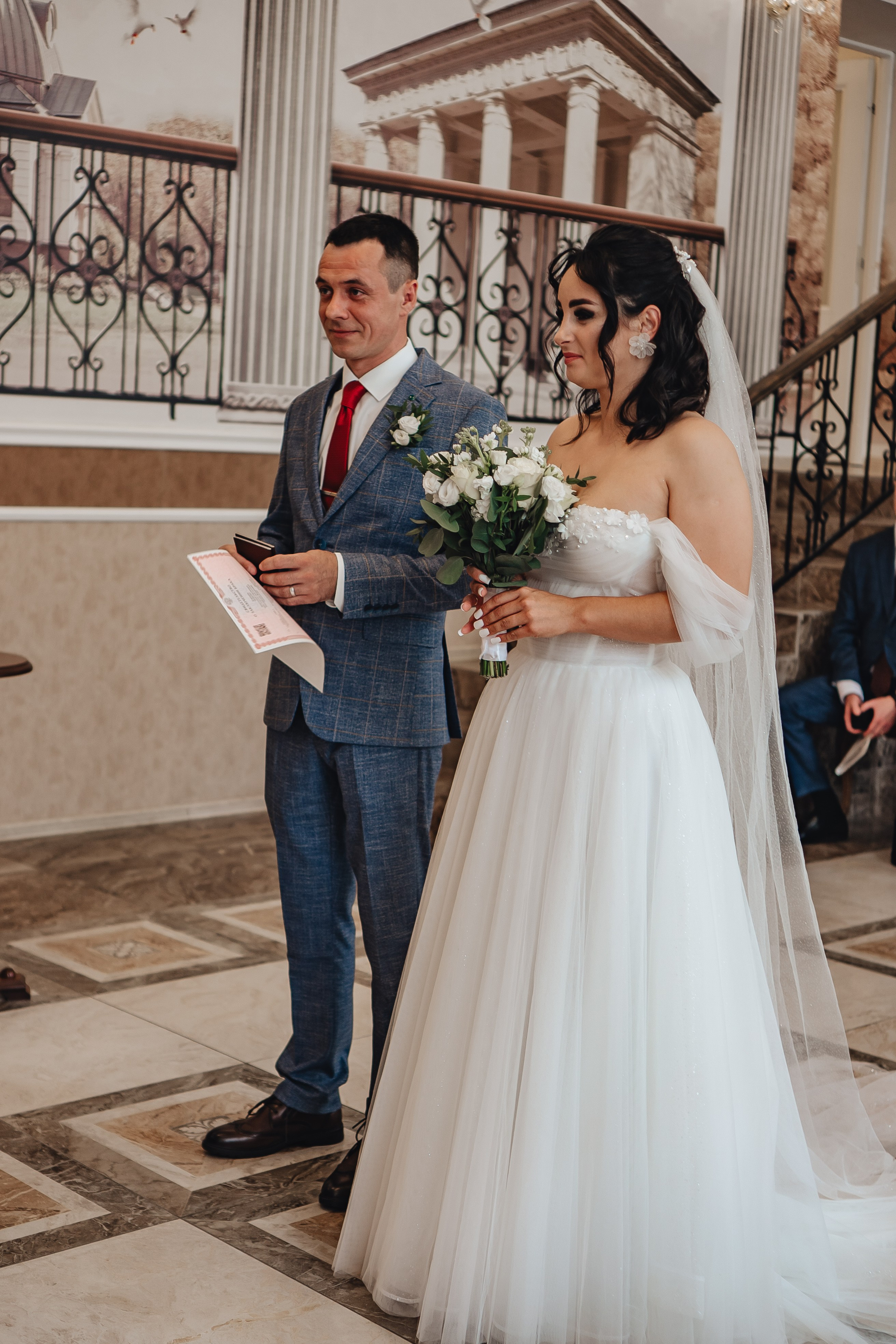 СВАДЕБНАЯ СЬЕМКА В ЗАГСЕ НА МОСКОВСКОМ ПРОСПЕКТЕ. Профессиональный фотограф, Санкт-Петербург — Виктория Богомолова