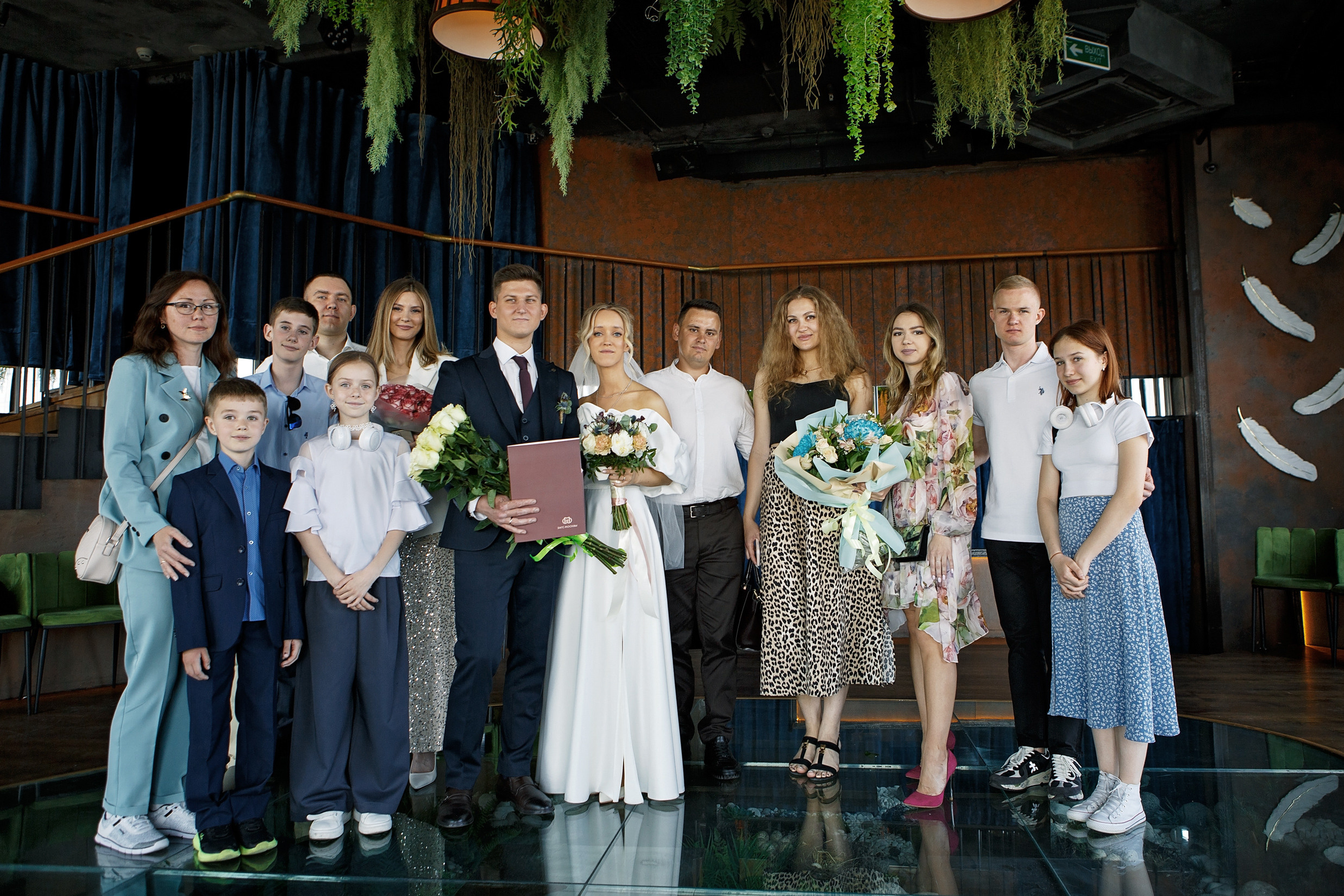 Свадьба с гостями. Свадебный и портретный фотограф Москва