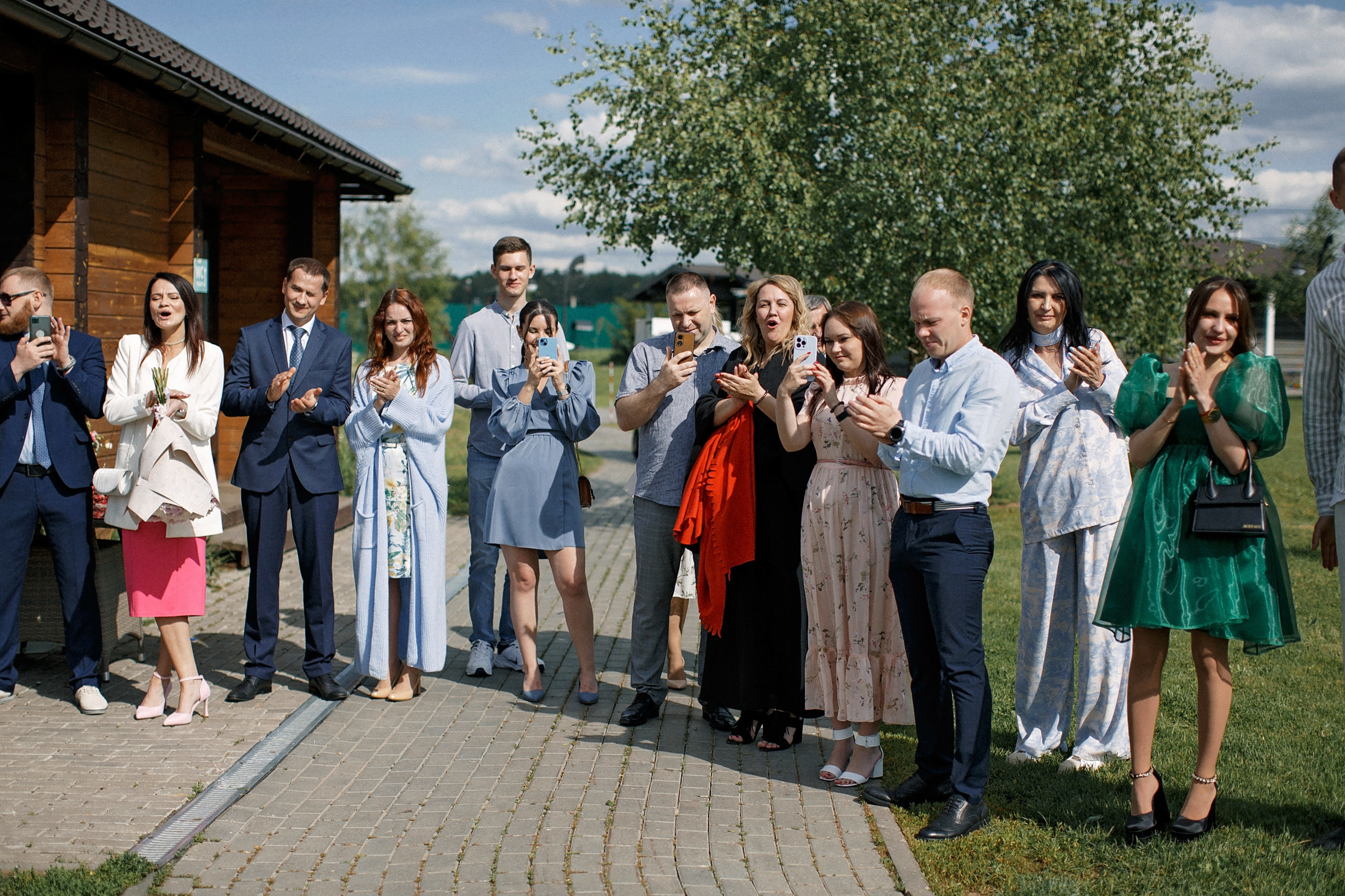 Свадьба с гостями. Свадебный и портретный фотограф Москва