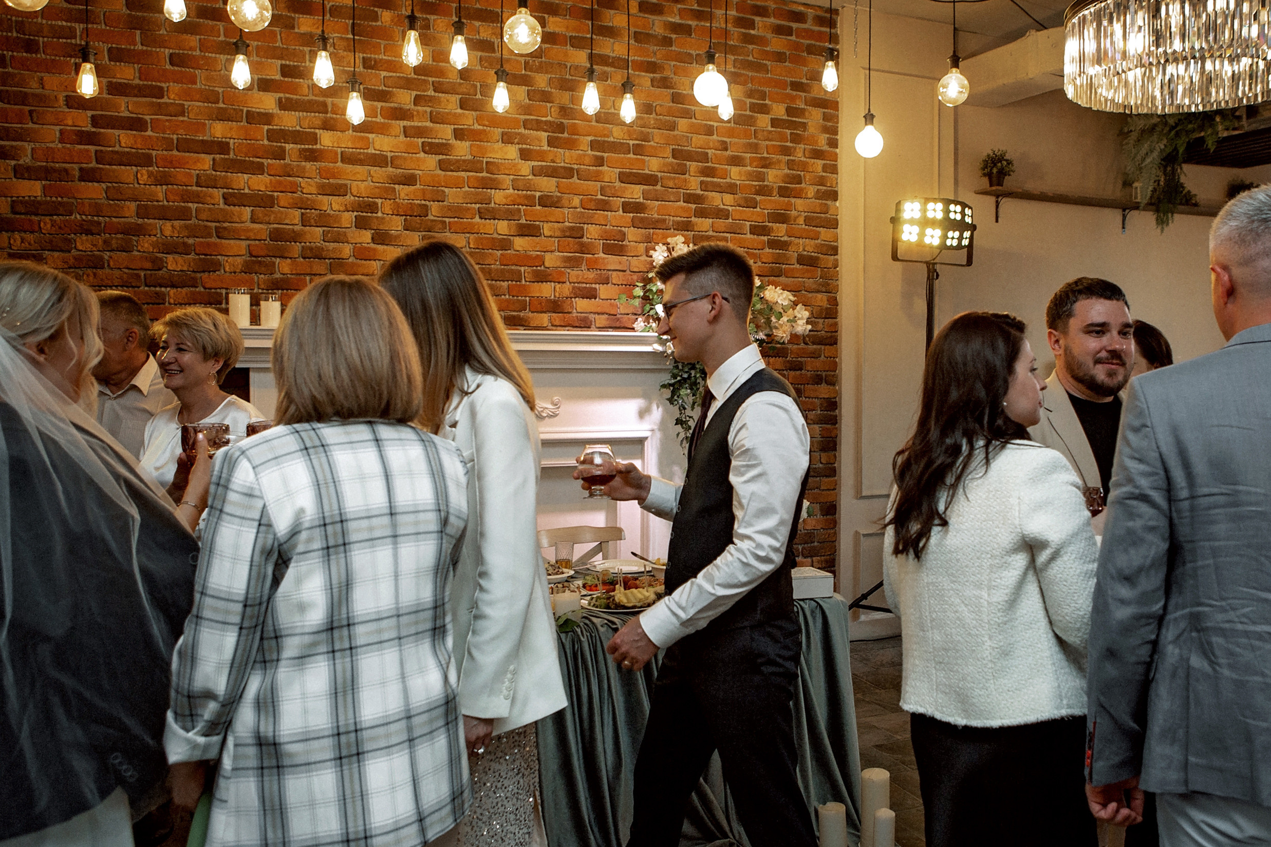 Свадьба с гостями. Свадебный и портретный фотограф Москва