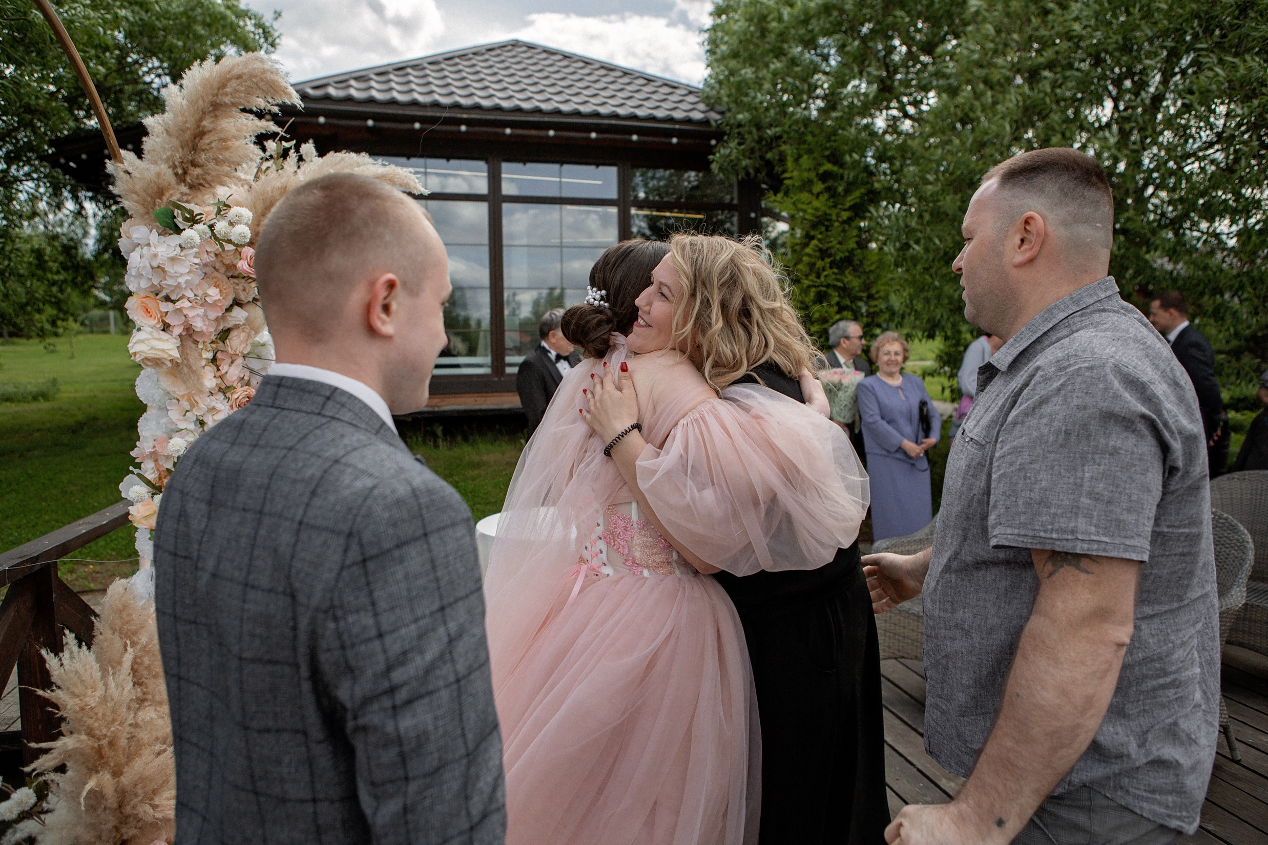 Свадьба с гостями. Свадебный и портретный фотограф Москва