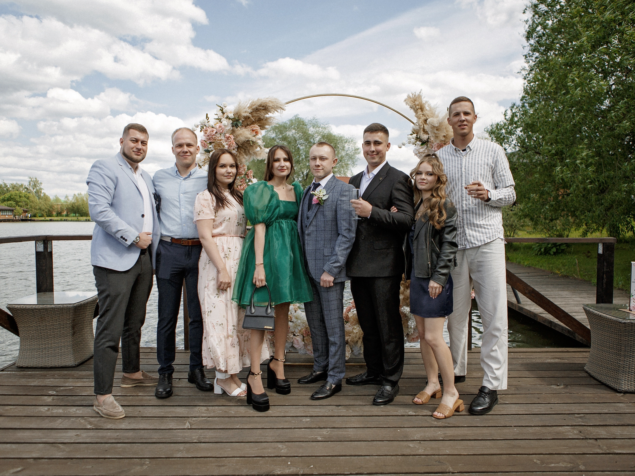 Свадьба с гостями. Свадебный и портретный фотограф Москва