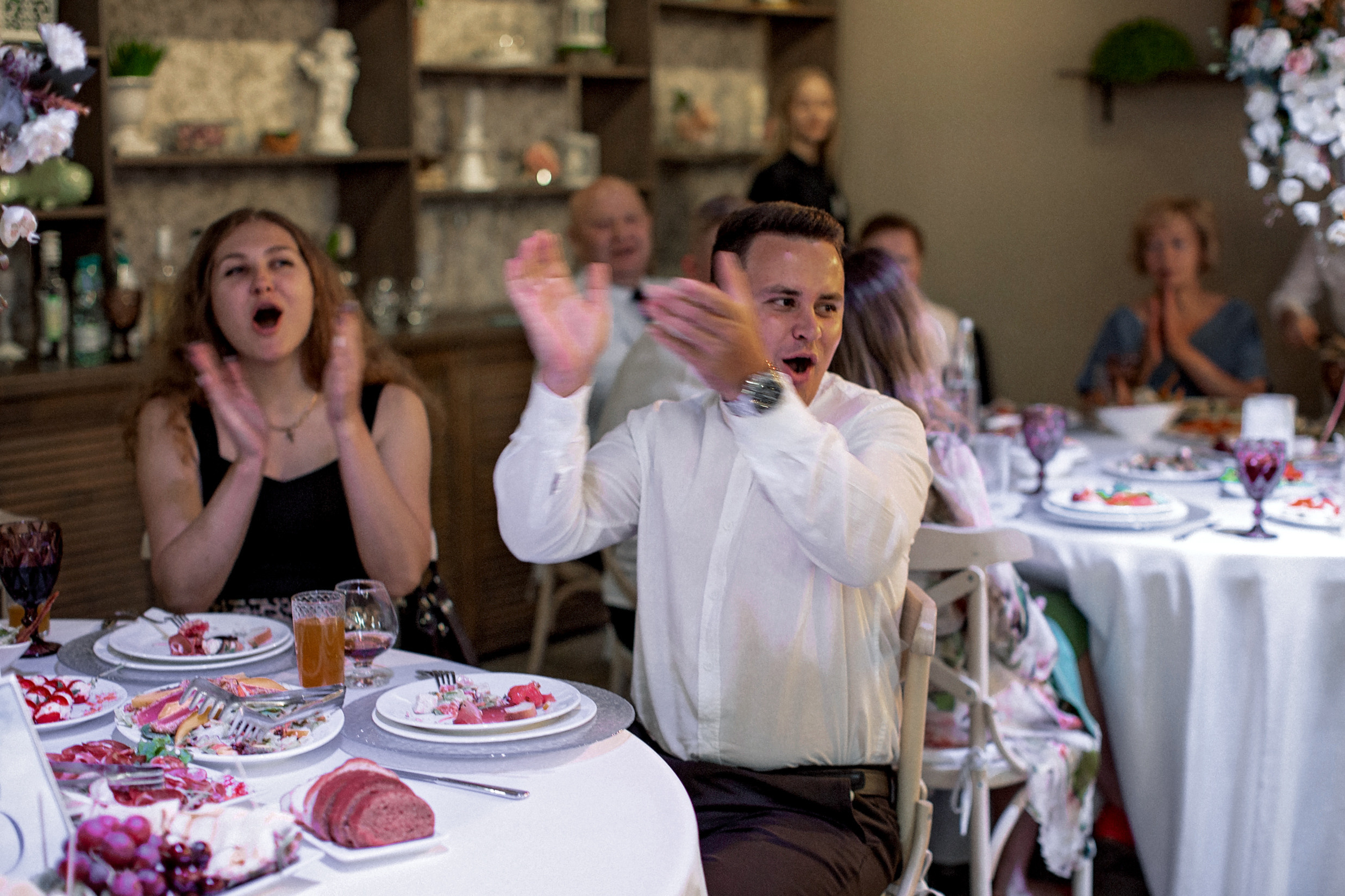 Свадьба с гостями. Свадебный и портретный фотограф Москва