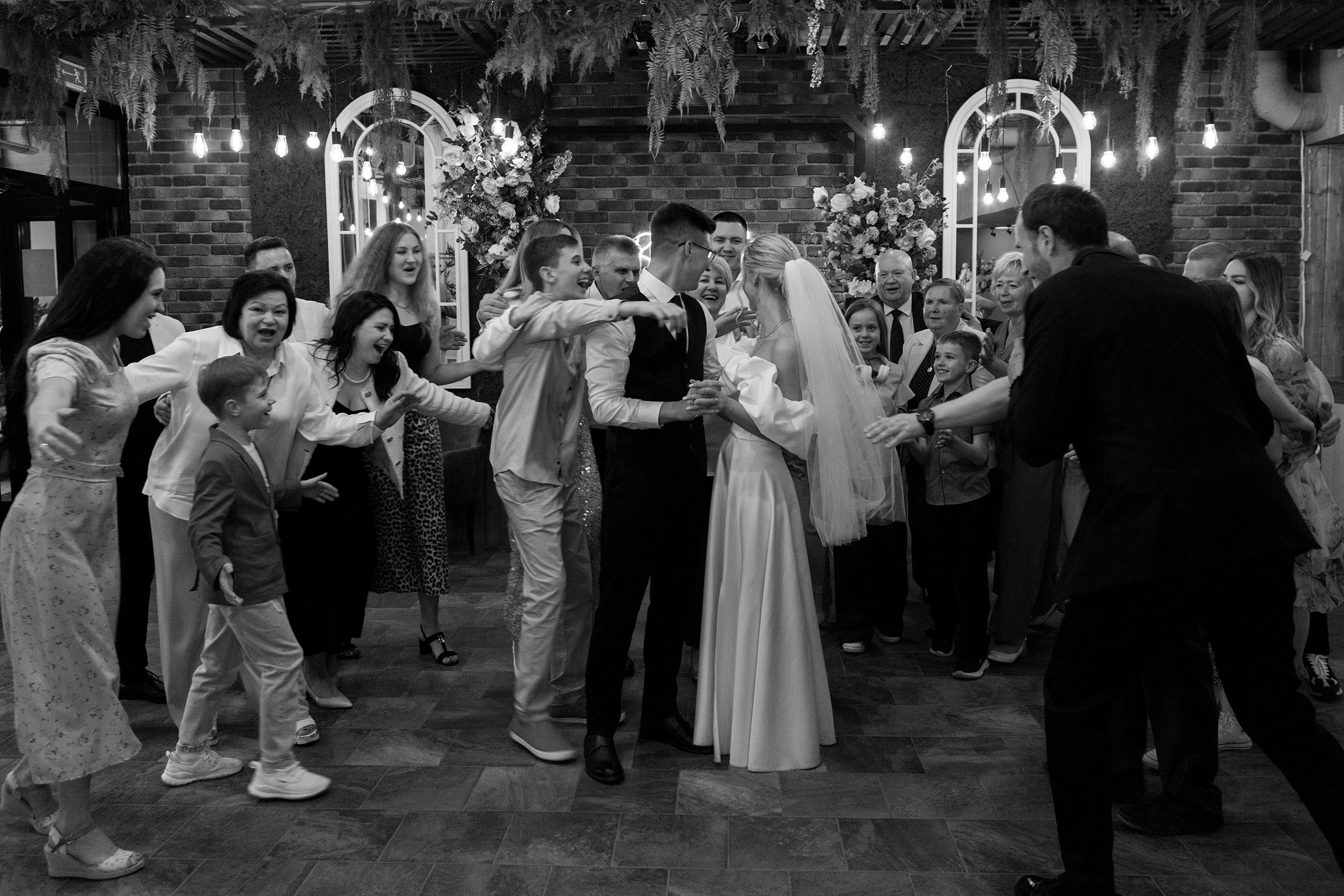 Свадьба с гостями. Свадебный и портретный фотограф Москва