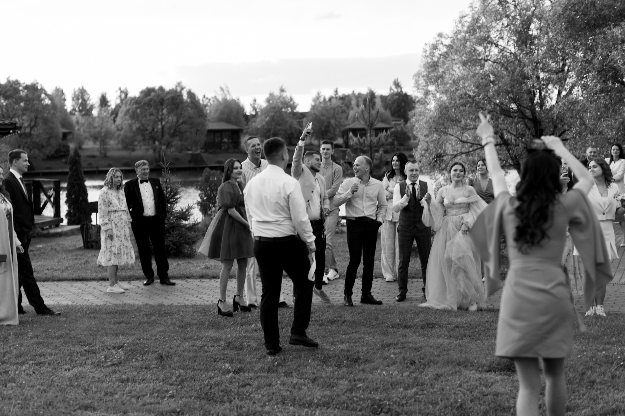 Свадьба с гостями. Свадебный и портретный фотограф Москва