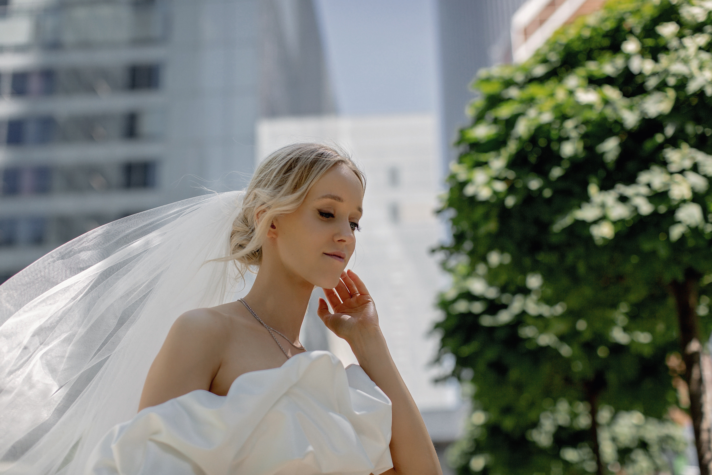 Невеста в Москва Сити