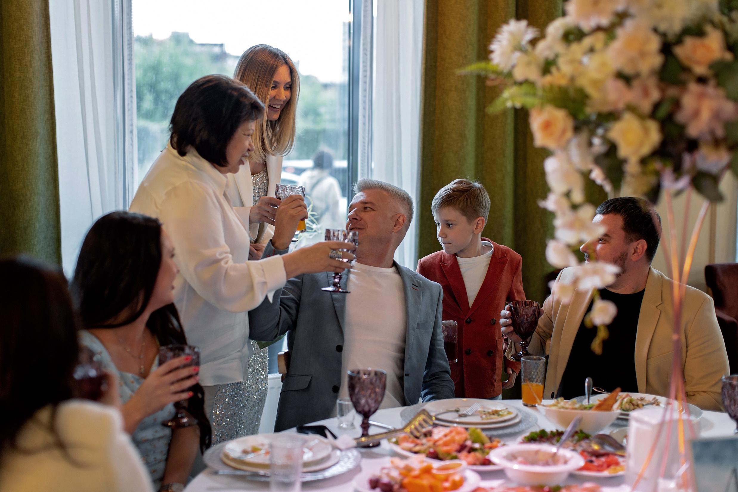 Свадьба с гостями. Свадебный и портретный фотограф Москва