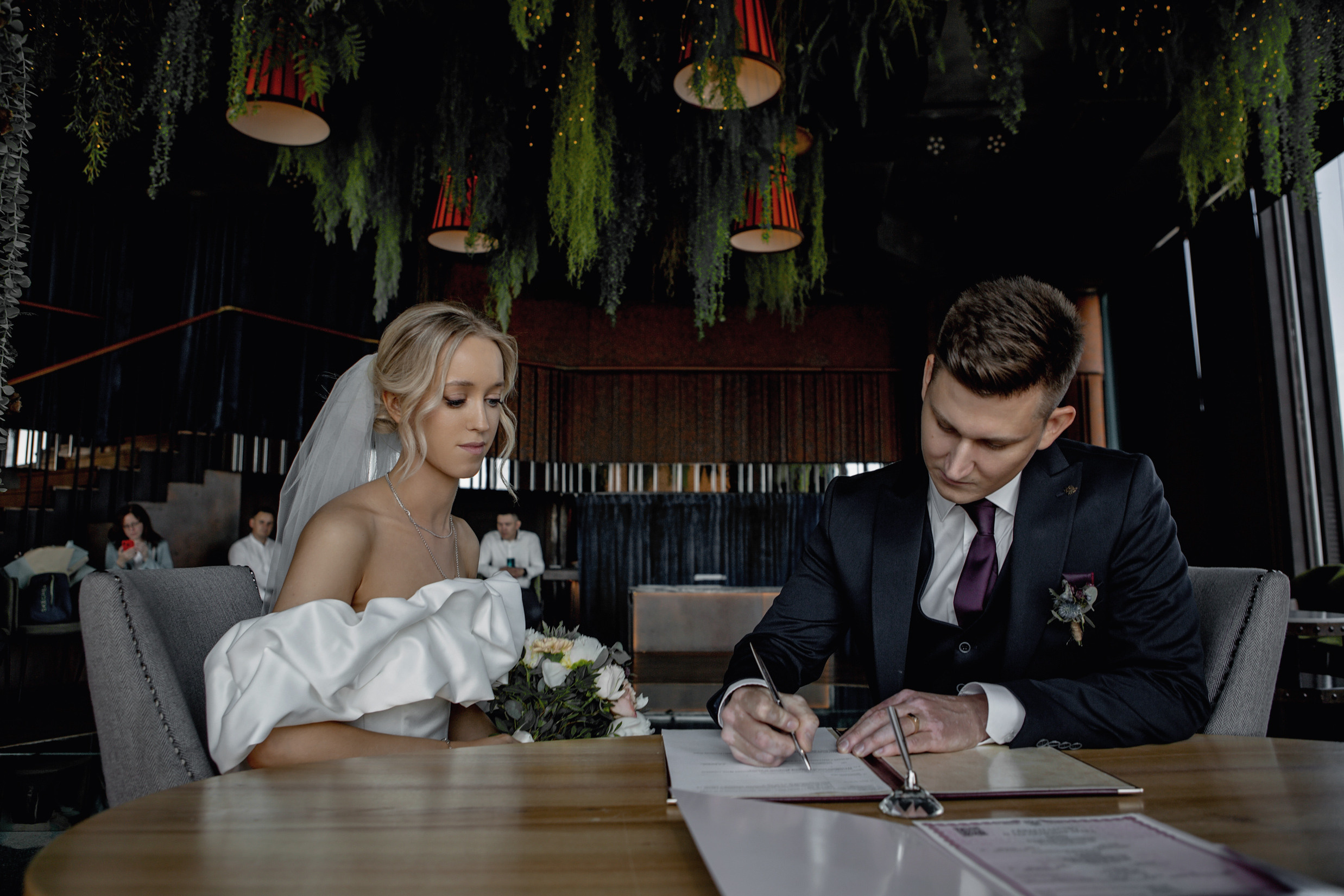 Свадьба с гостями. Свадебный и портретный фотограф Москва