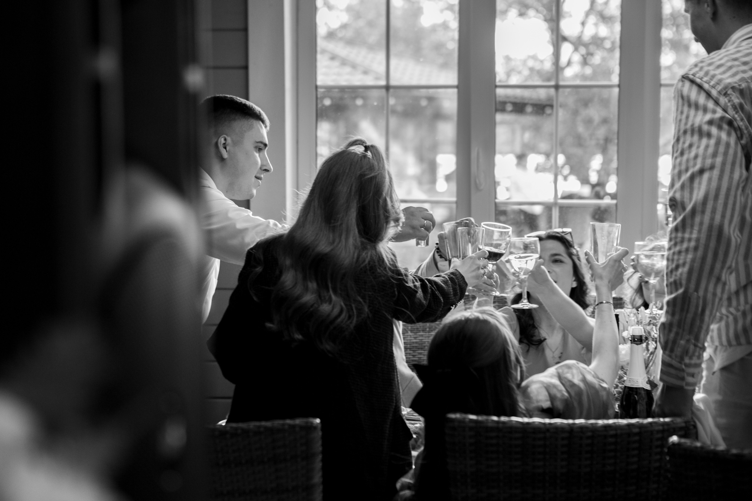 Свадьба с гостями. Свадебный и портретный фотограф Москва