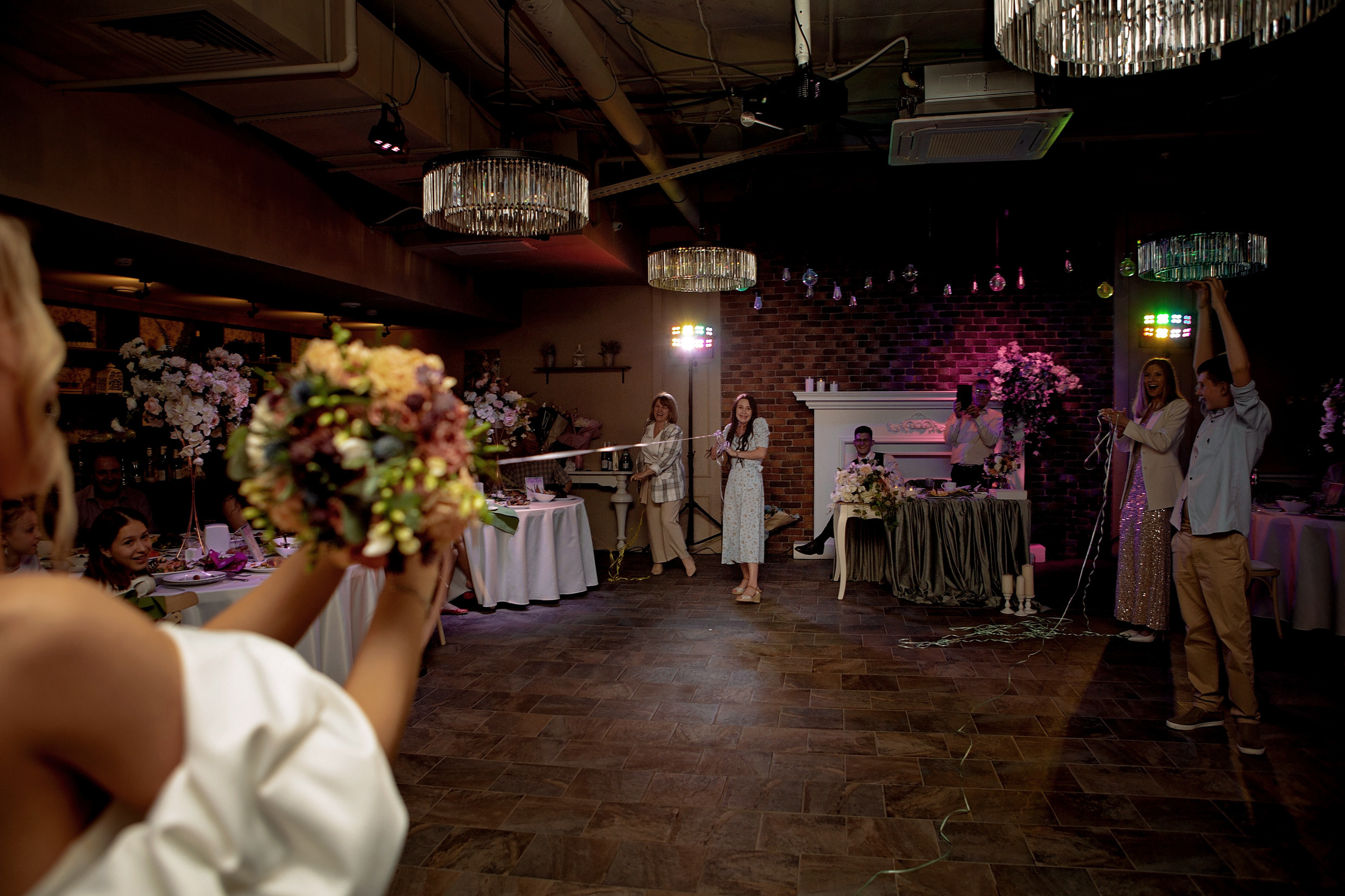 Свадьба с гостями. Свадебный и портретный фотограф Москва