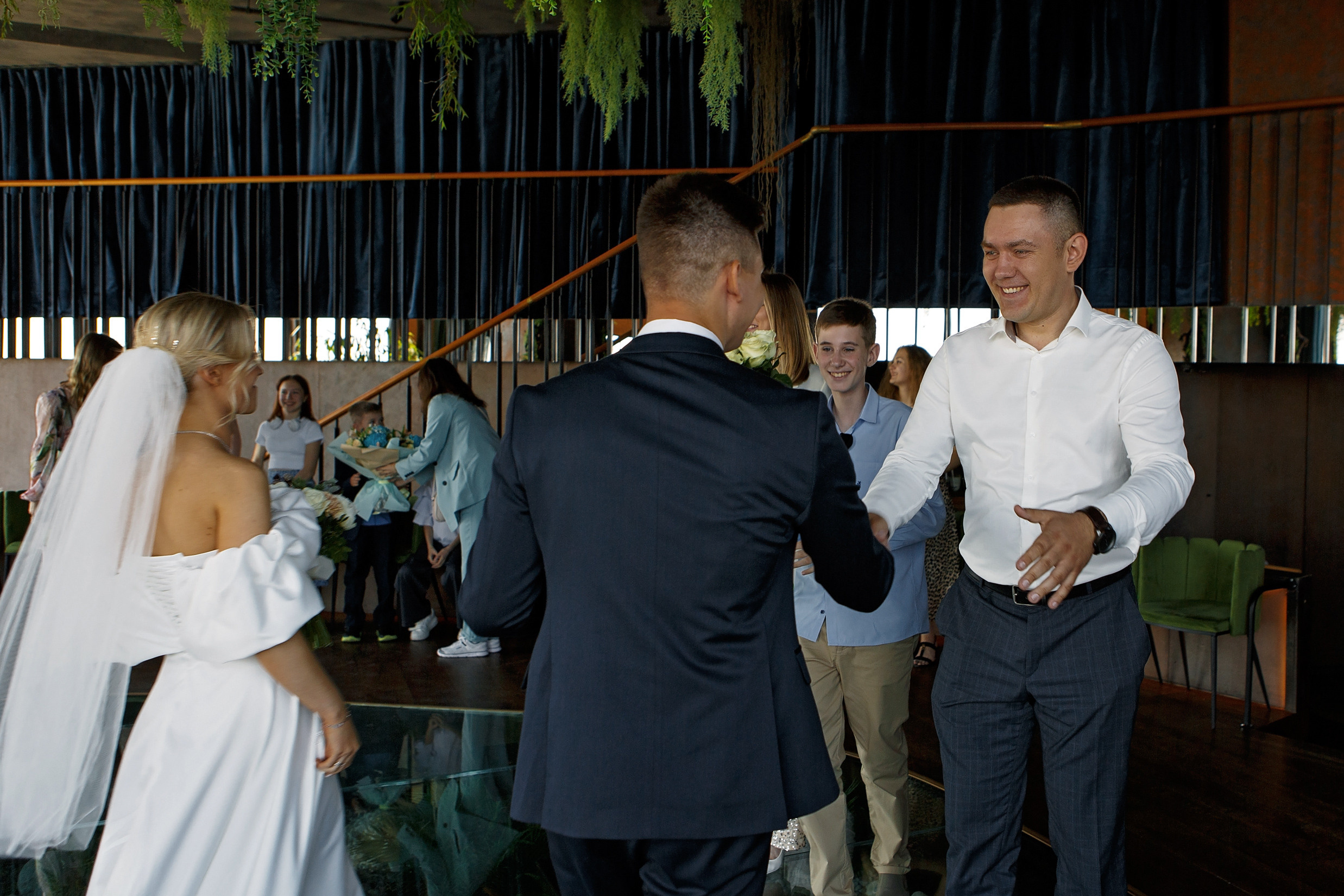 Свадьба с гостями. Свадебный и портретный фотограф Москва