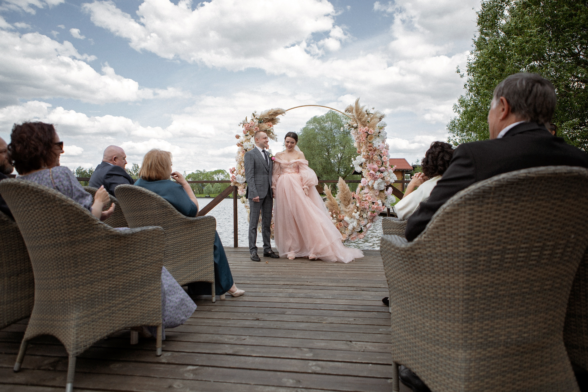 Свадьба с гостями. Свадебный и портретный фотограф Москва