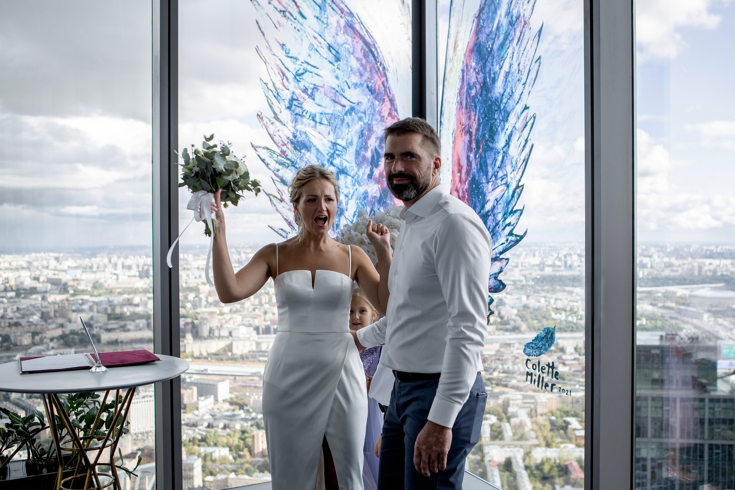 Свадьбас гостями. Свадебный и портретный фотограф Москва