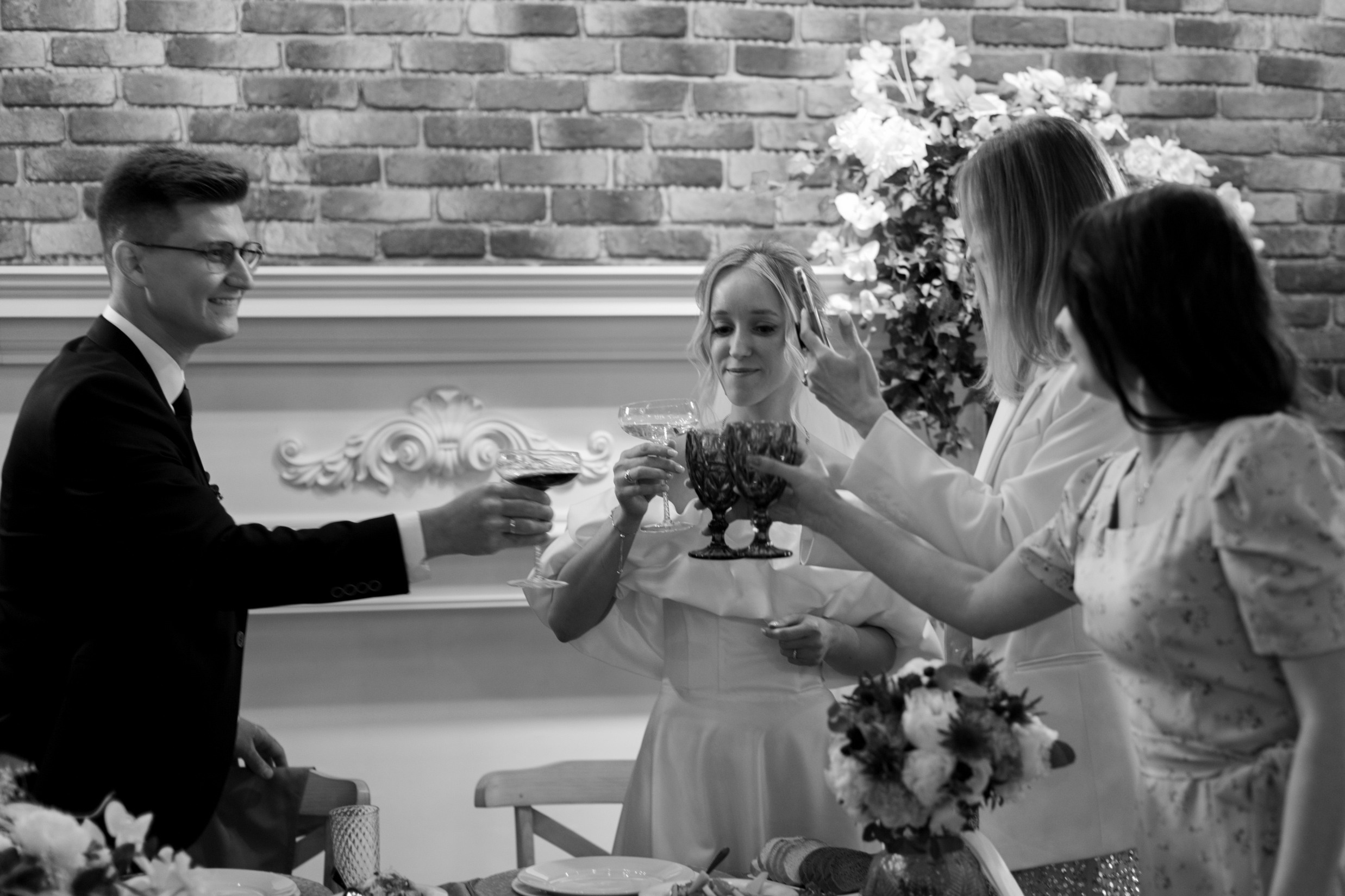 Свадьба с гостями. Свадебный и портретный фотограф Москва