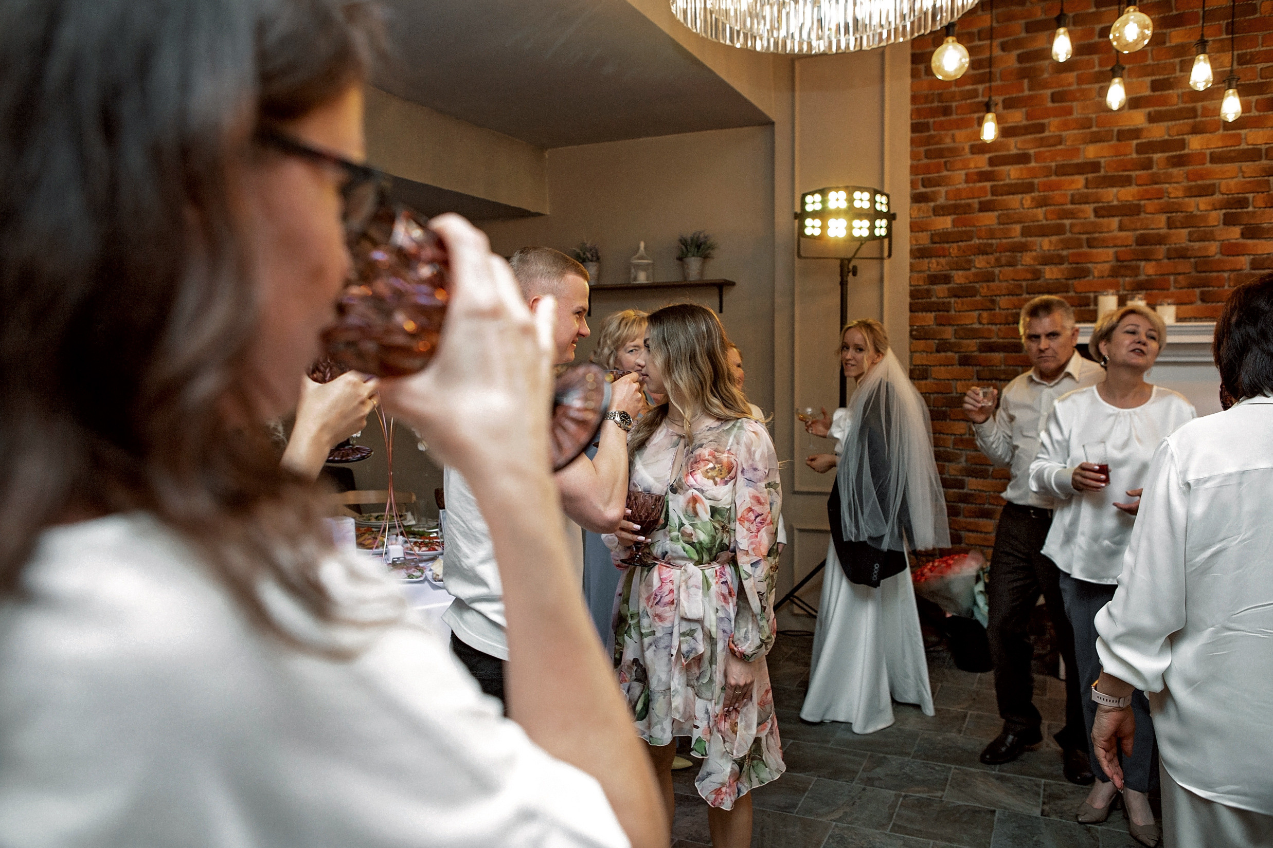 Свадьба с гостями. Свадебный и портретный фотограф Москва