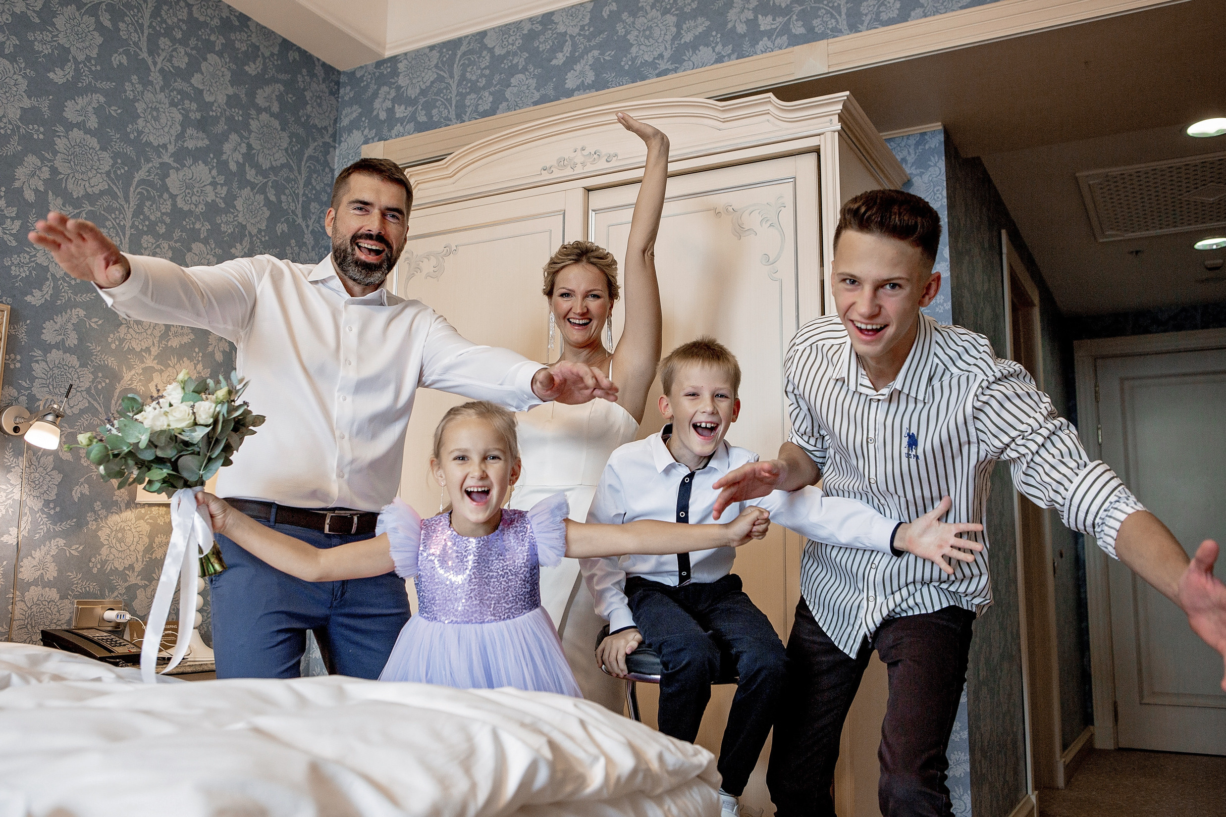 Свадьбас гостями. Свадебный и портретный фотограф Москва