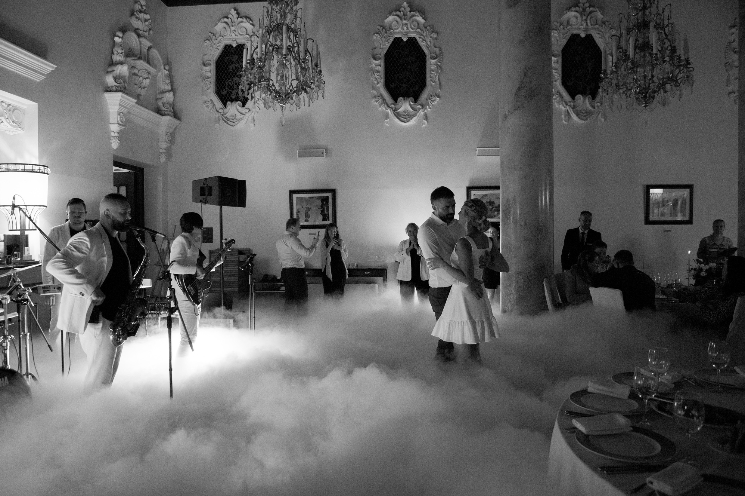 Свадьбас гостями. Свадебный и портретный фотограф Москва