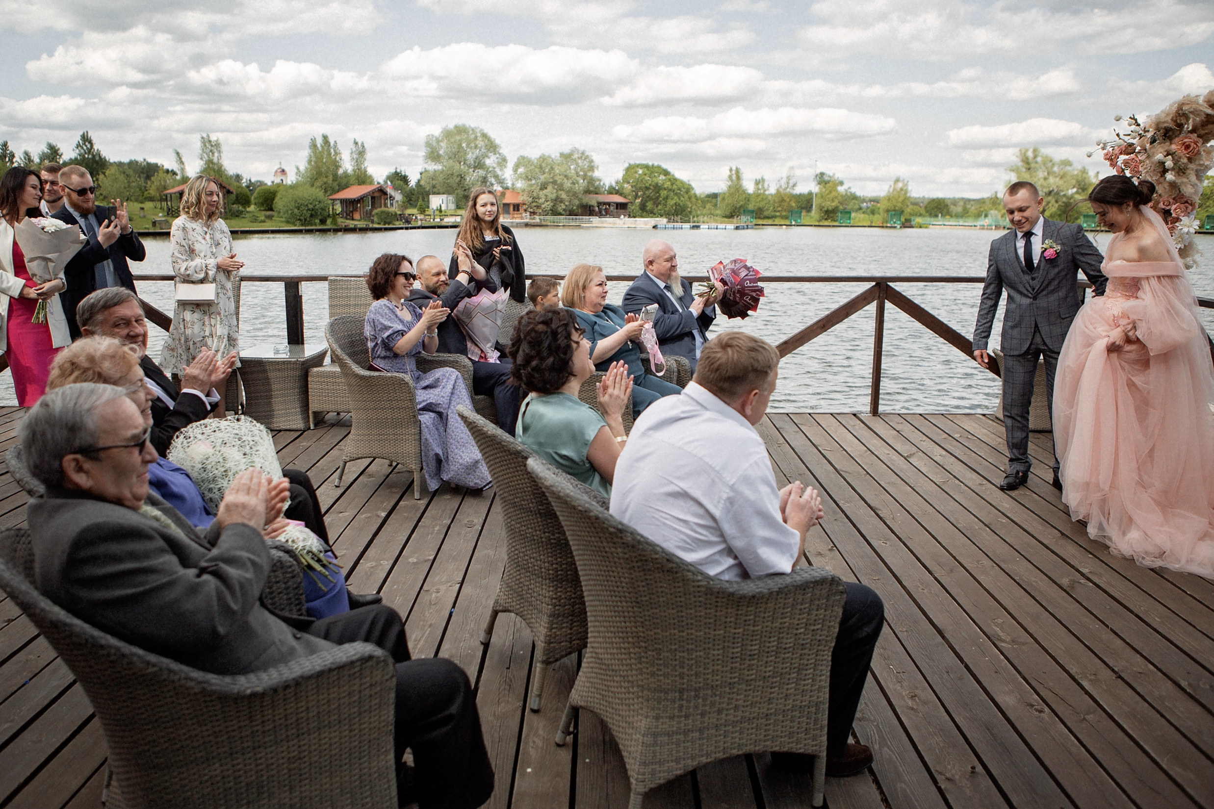 Свадьба с гостями. Свадебный и портретный фотограф Москва