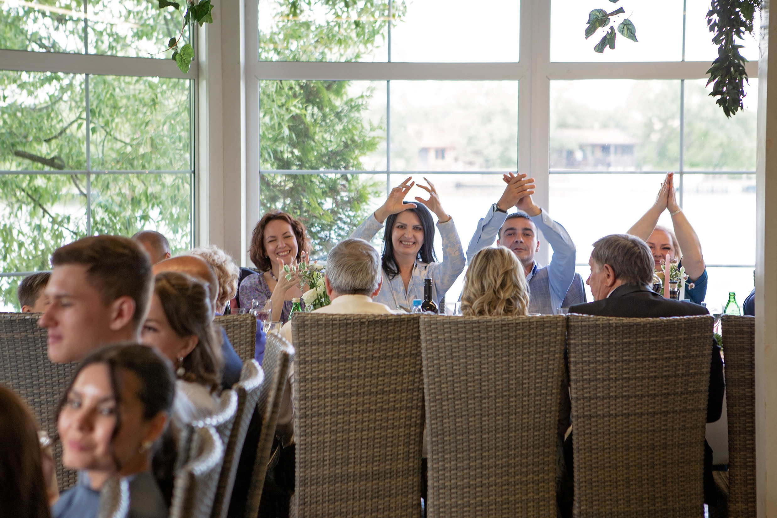Свадьба с гостями. Свадебный и портретный фотограф Москва