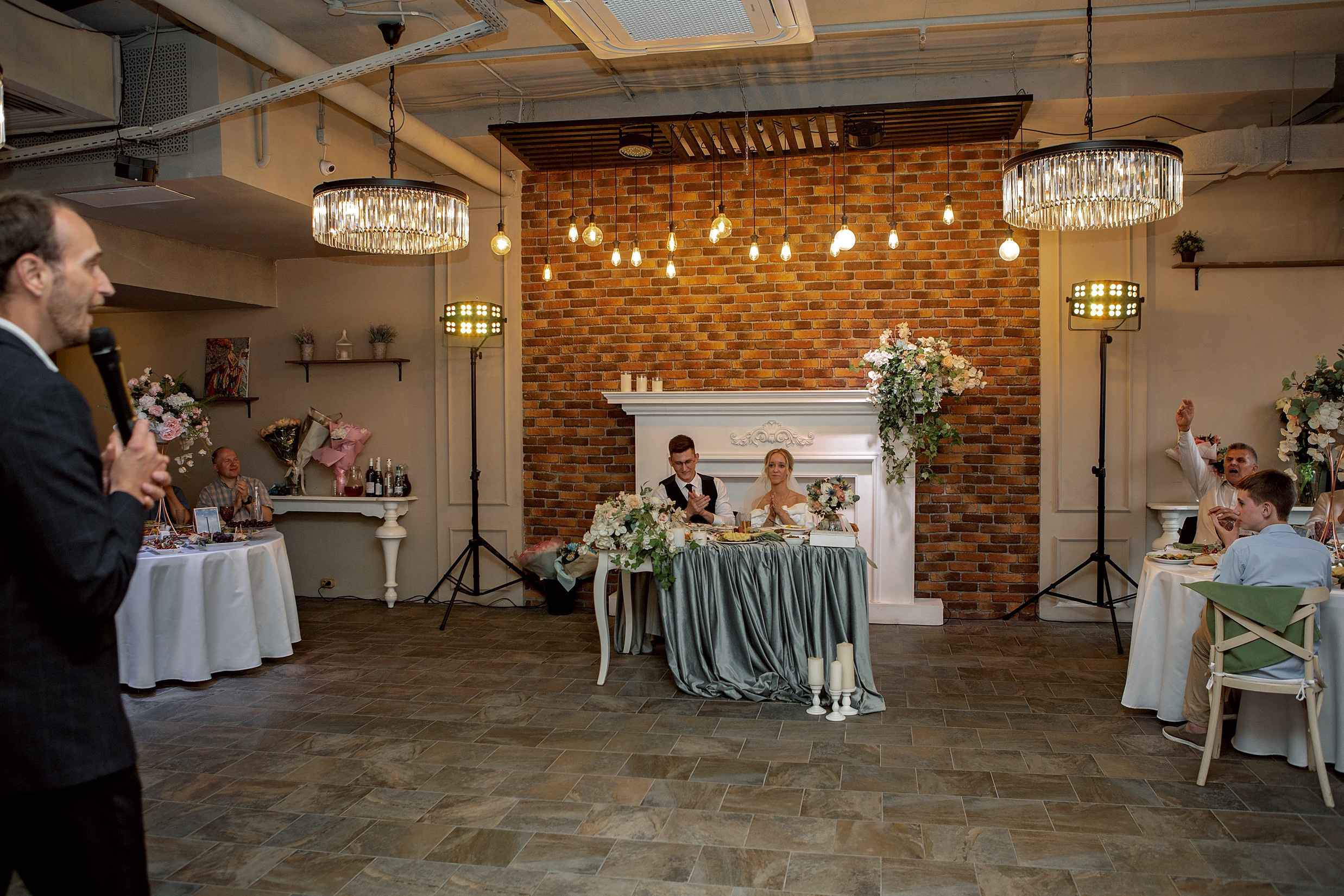 Свадьба с гостями. Свадебный и портретный фотограф Москва