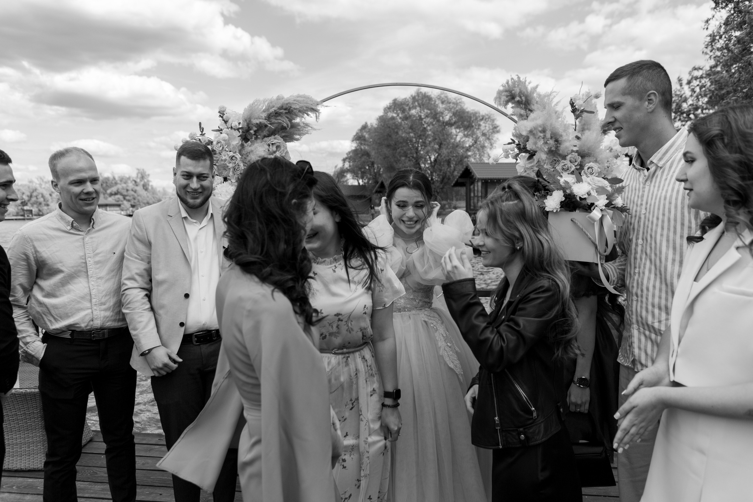 Свадьба с гостями. Свадебный и портретный фотограф Москва