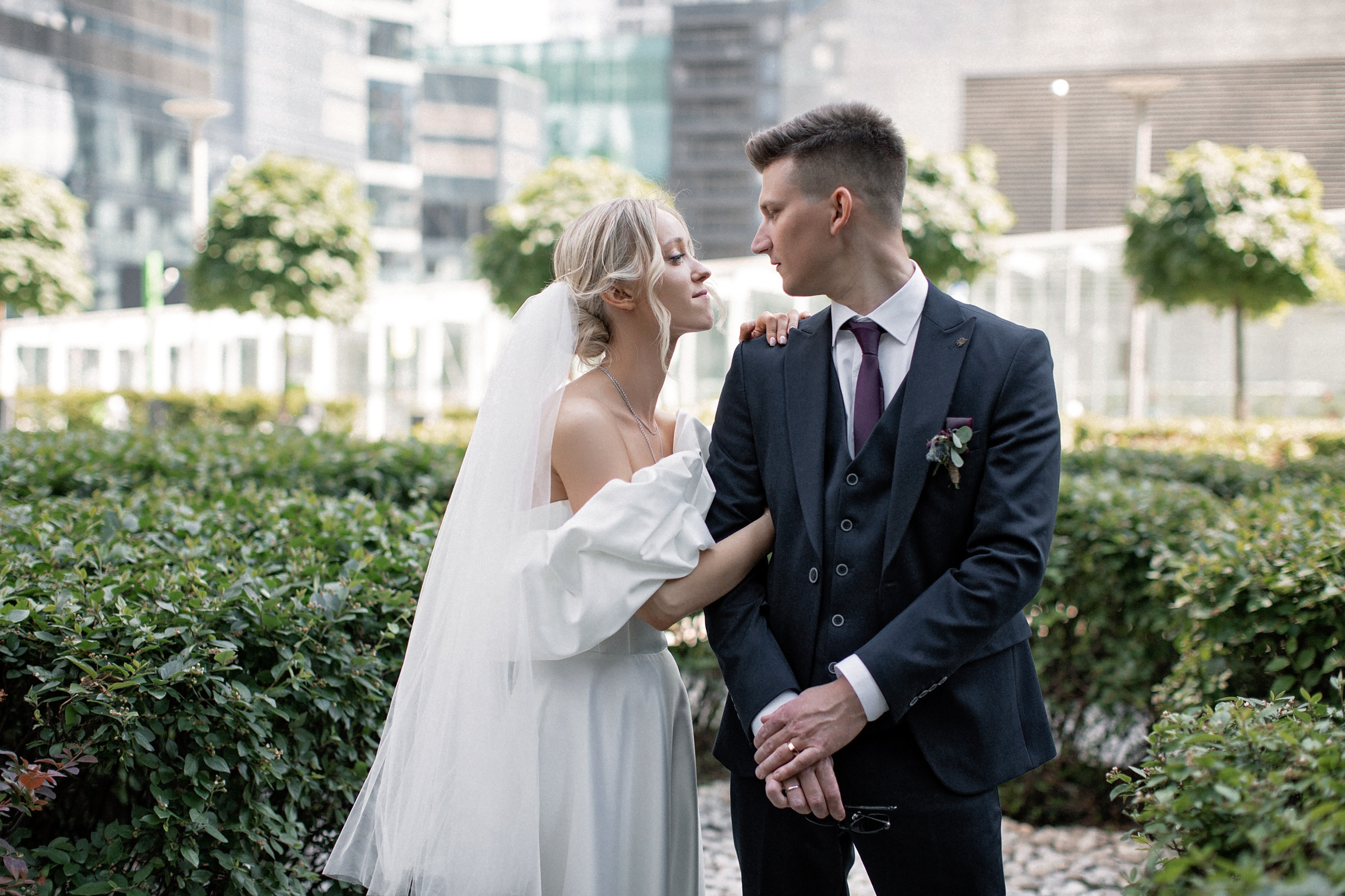 Свадебная фотосессия в Москва Сити