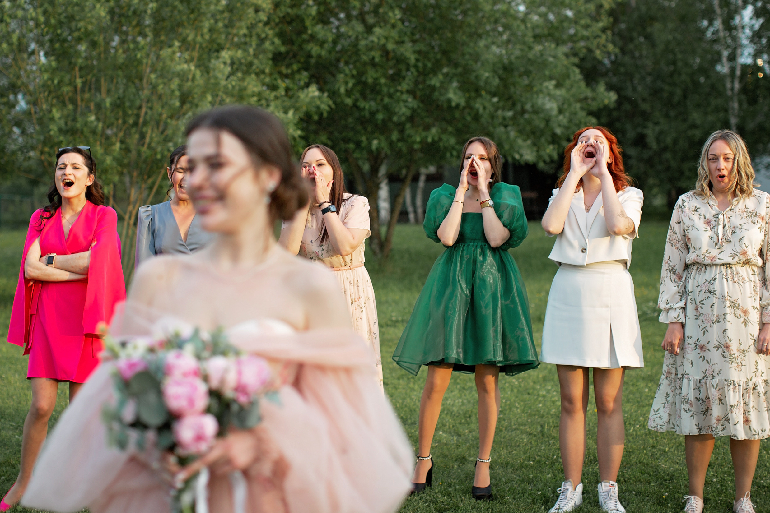 Свадьба с гостями. Свадебный и портретный фотограф Москва