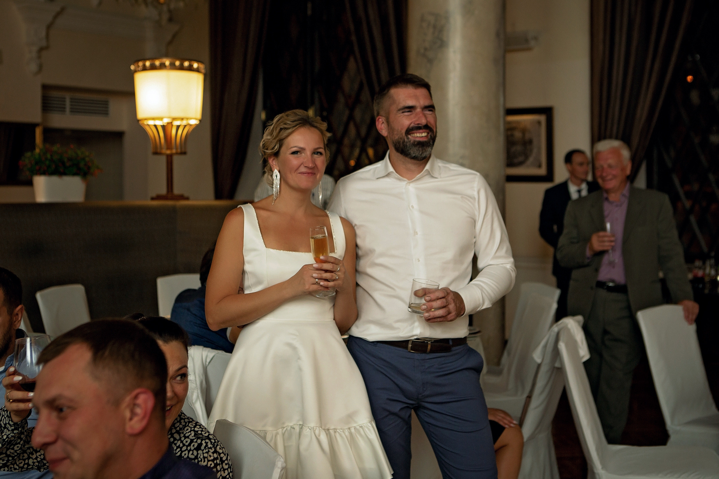 Свадьбас гостями. Свадебный и портретный фотограф Москва