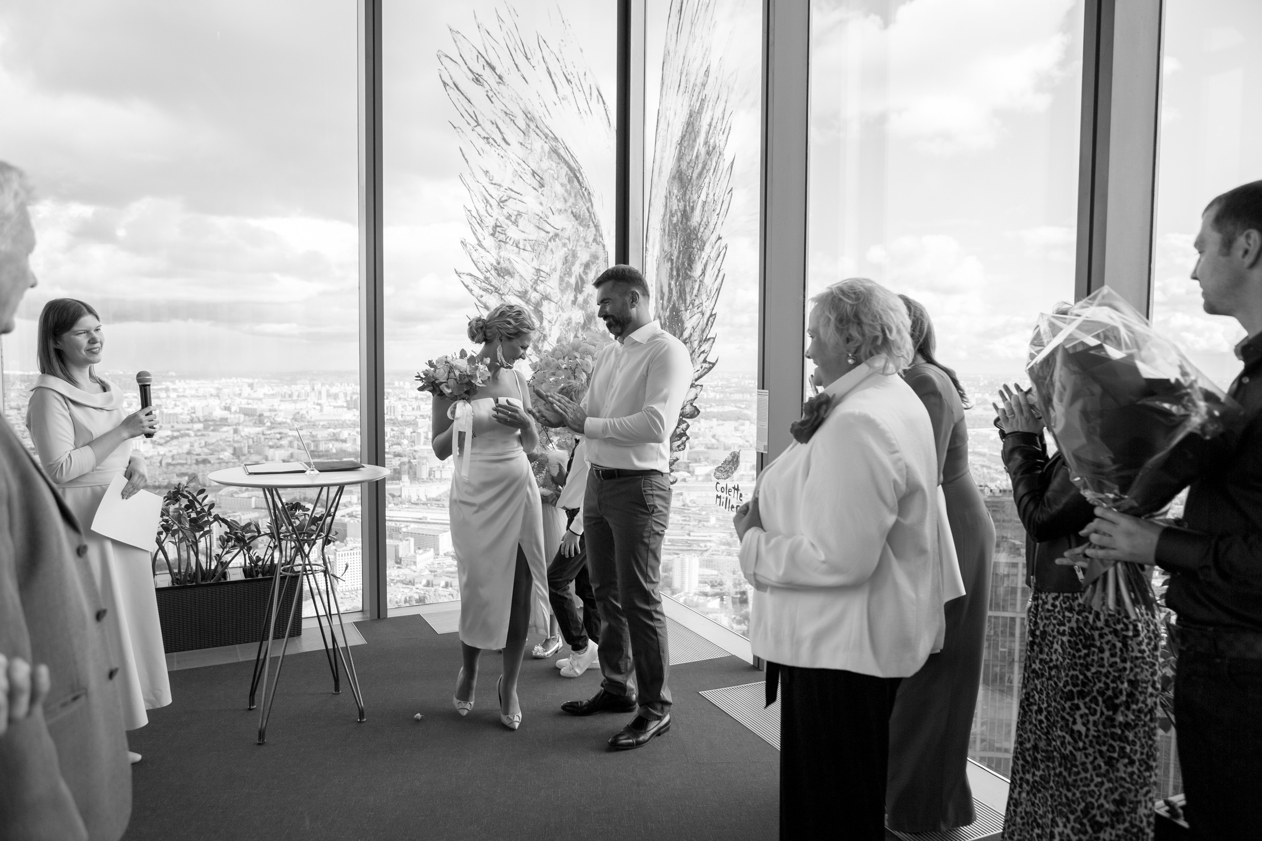 Свадьбас гостями. Свадебный и портретный фотограф Москва