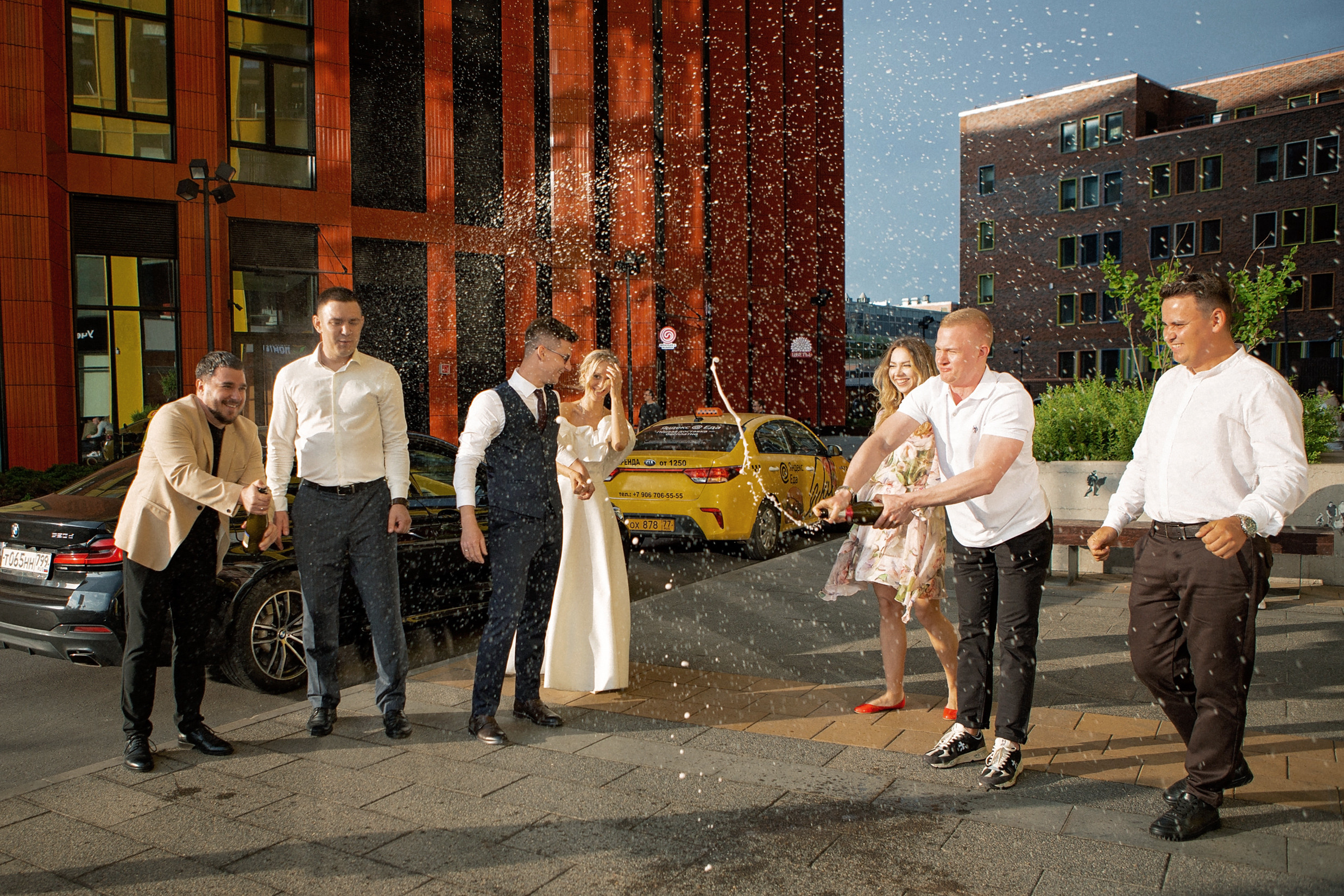 Свадьба с гостями. Свадебный и портретный фотограф Москва