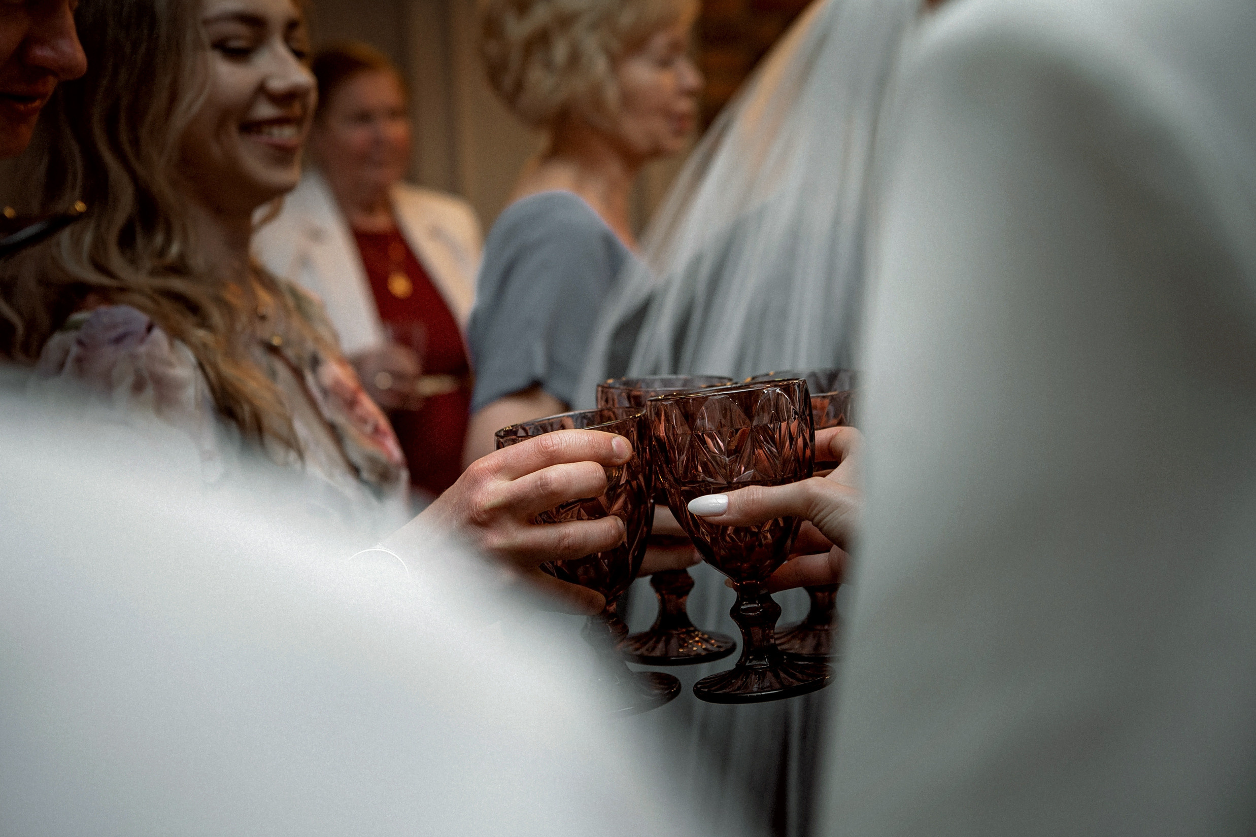 Свадьба с гостями. Свадебный и портретный фотограф Москва