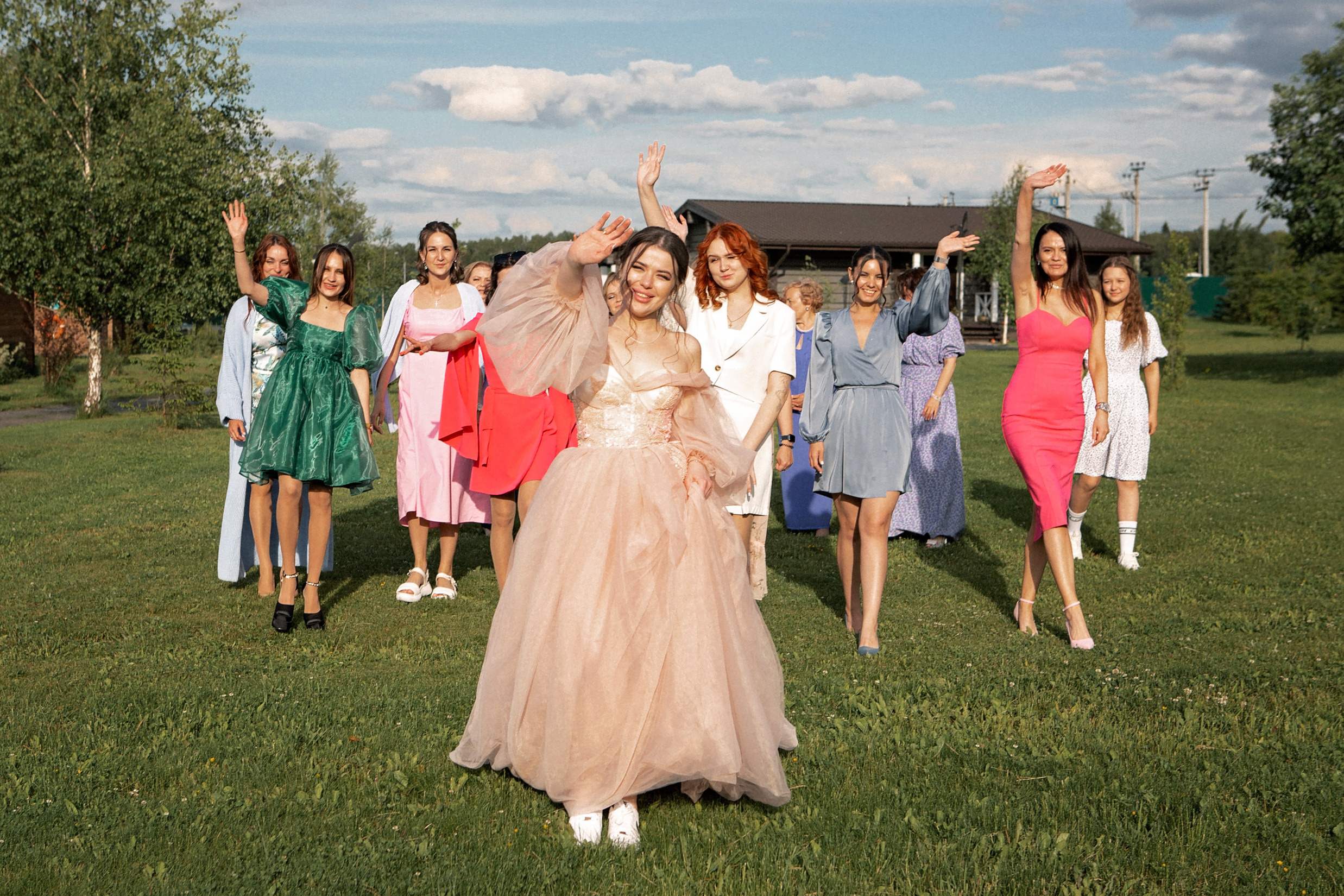 Свадьба с гостями. Свадебный и портретный фотограф Москва