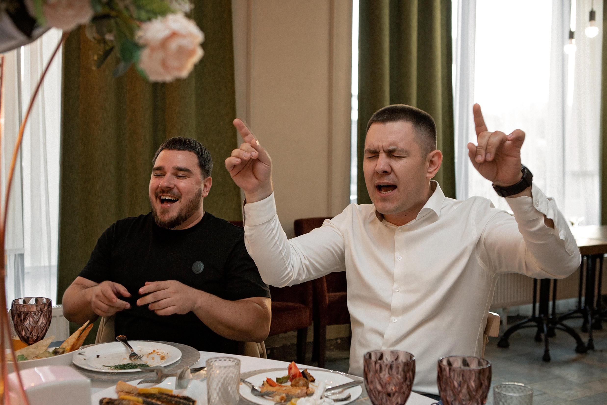 Свадьба с гостями. Свадебный и портретный фотограф Москва