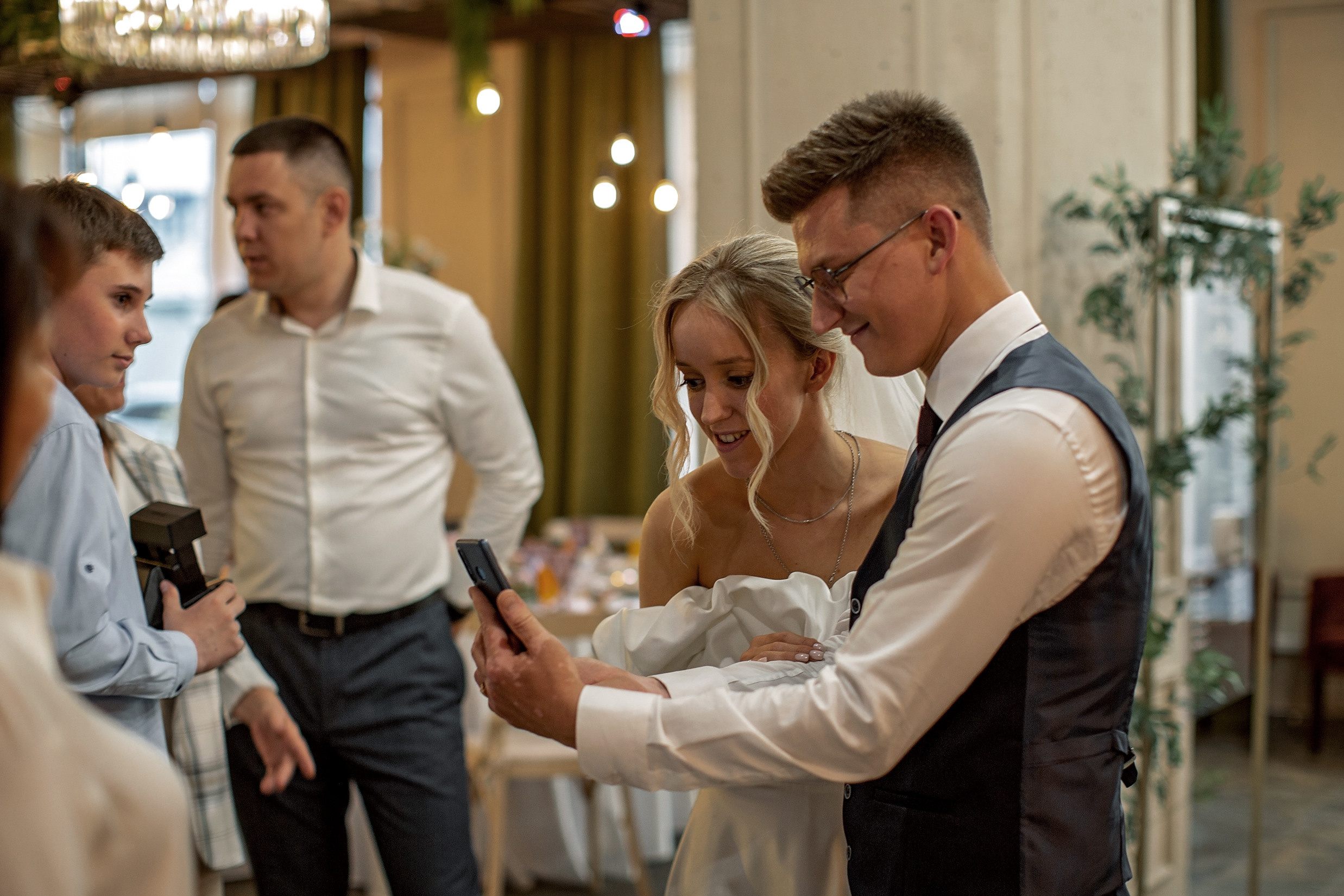 Свадьба с гостями. Свадебный и портретный фотограф Москва