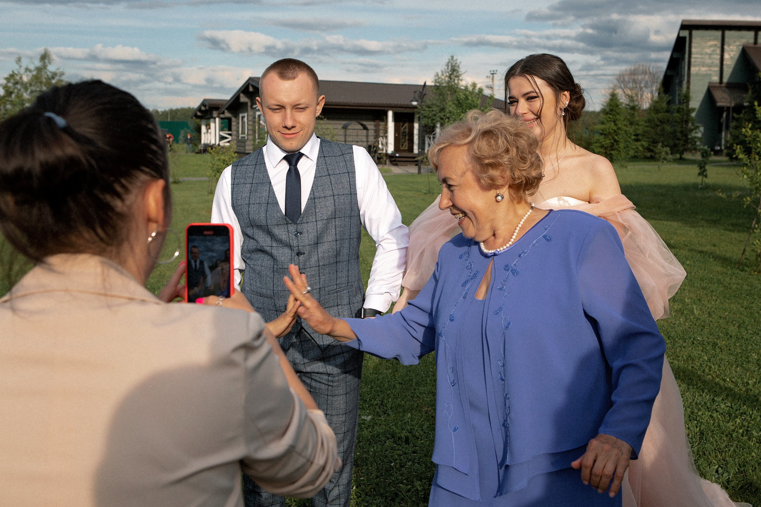 Свадьба с гостями. Свадебный и портретный фотограф Москва