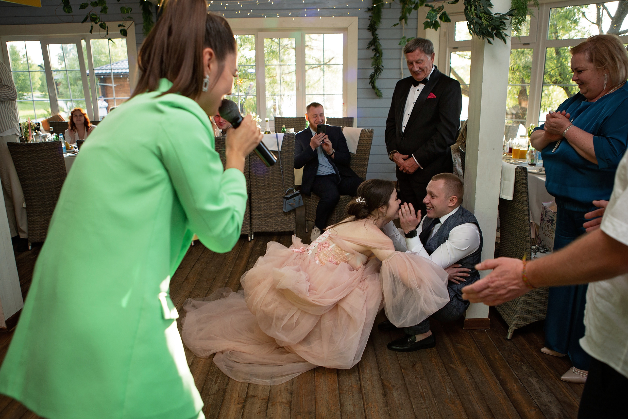 Свадьба с гостями. Свадебный и портретный фотограф Москва