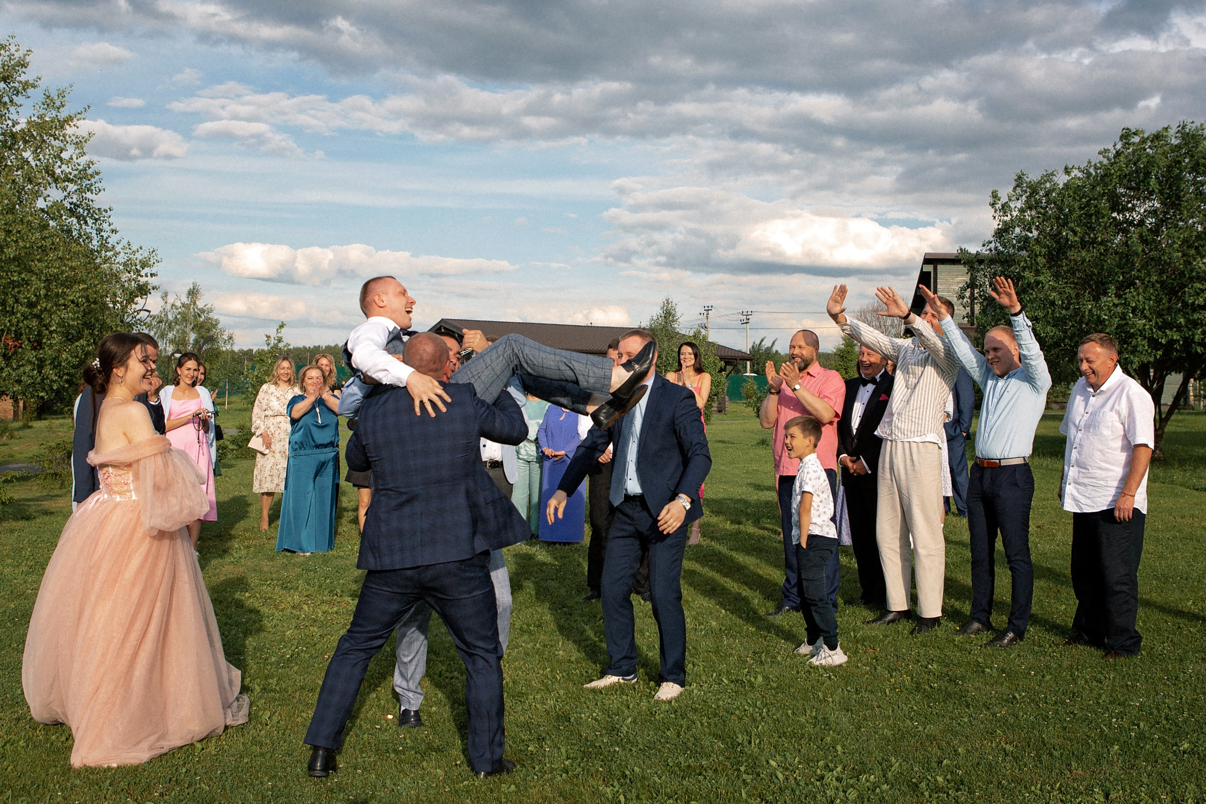 Свадьба с гостями. Свадебный и портретный фотограф Москва