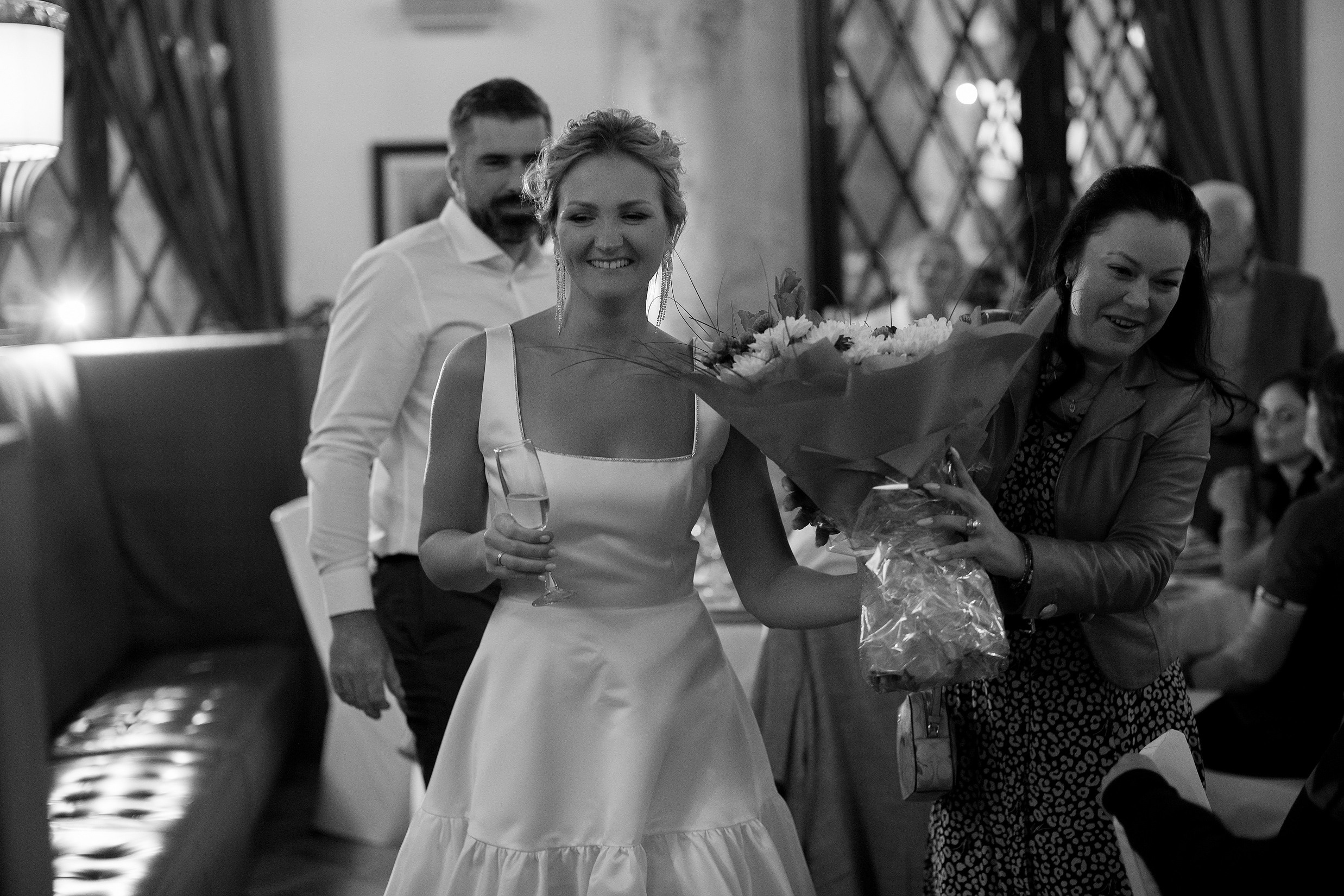 Свадьбас гостями. Свадебный и портретный фотограф Москва