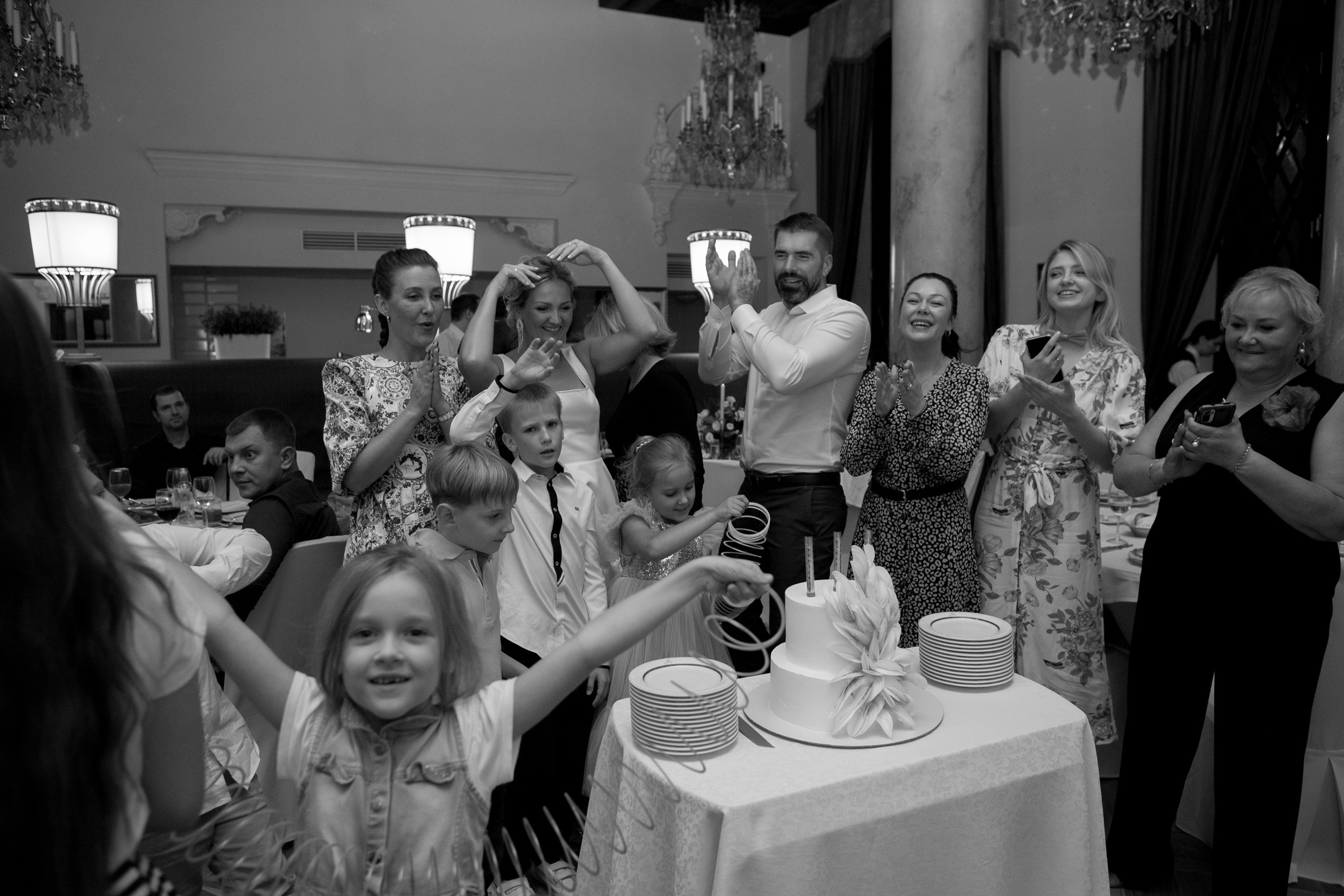 Свадьбас гостями. Свадебный и портретный фотограф Москва