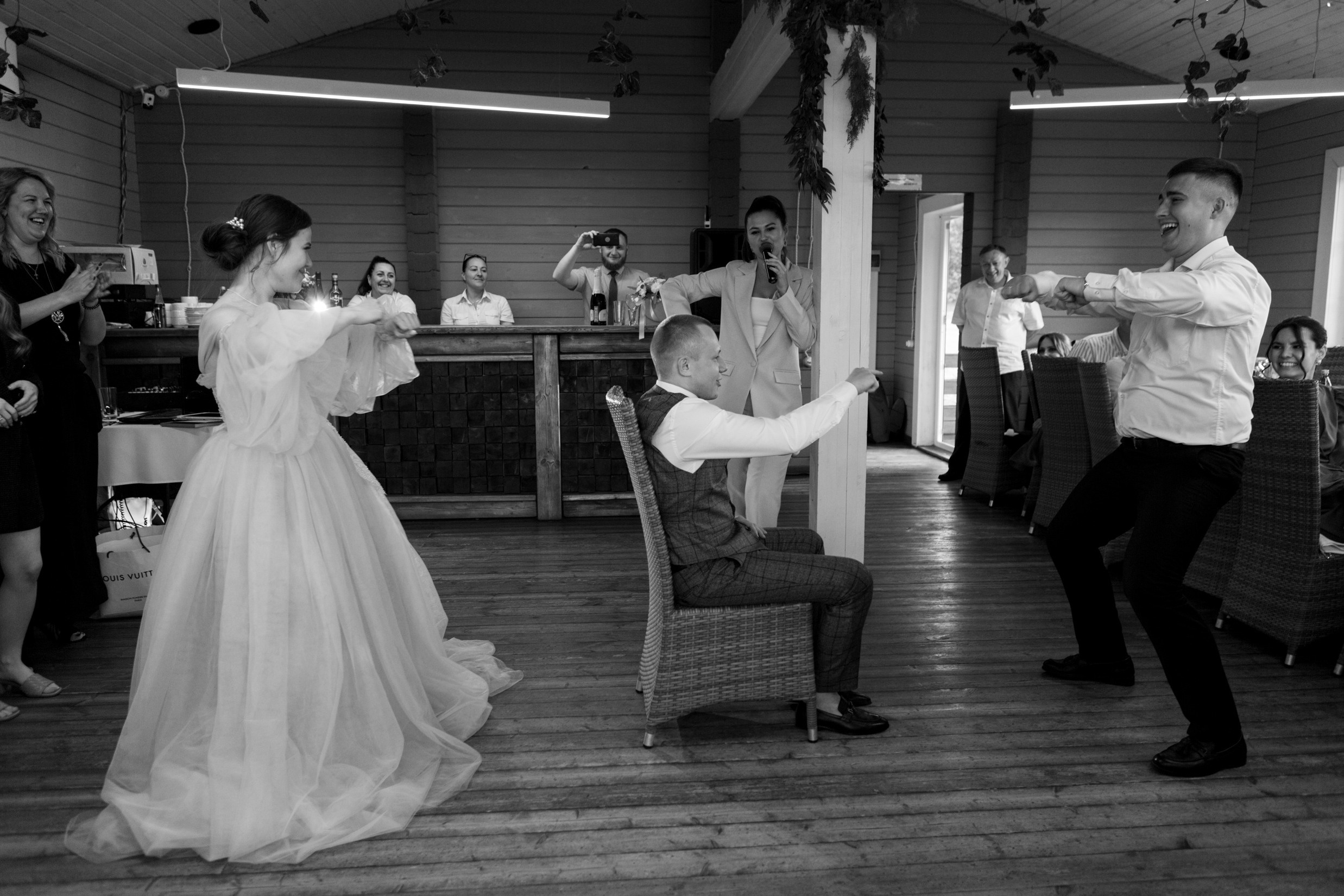 Свадьба с гостями. Свадебный и портретный фотограф Москва