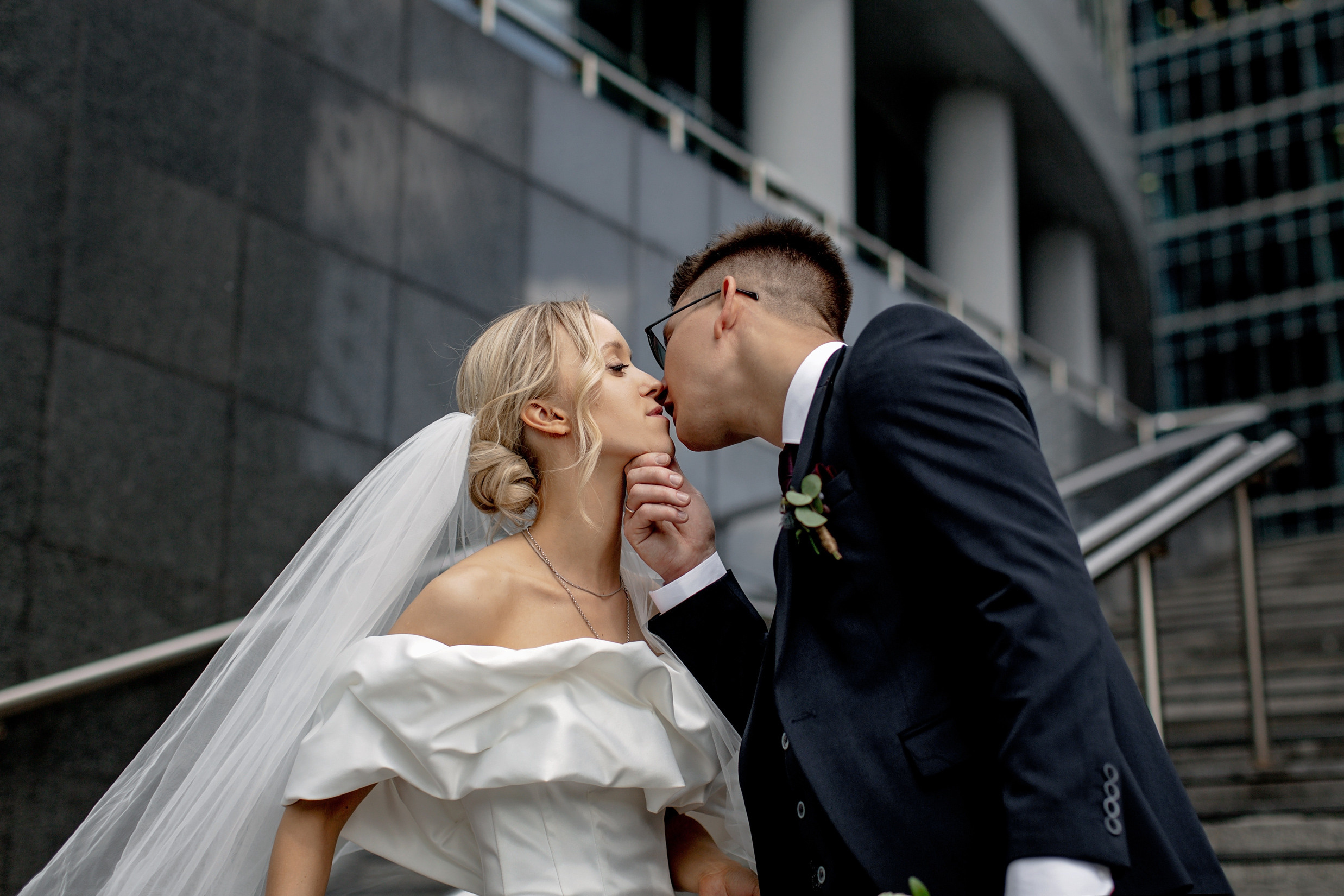 Свадебная фотосессия в Москва Сити