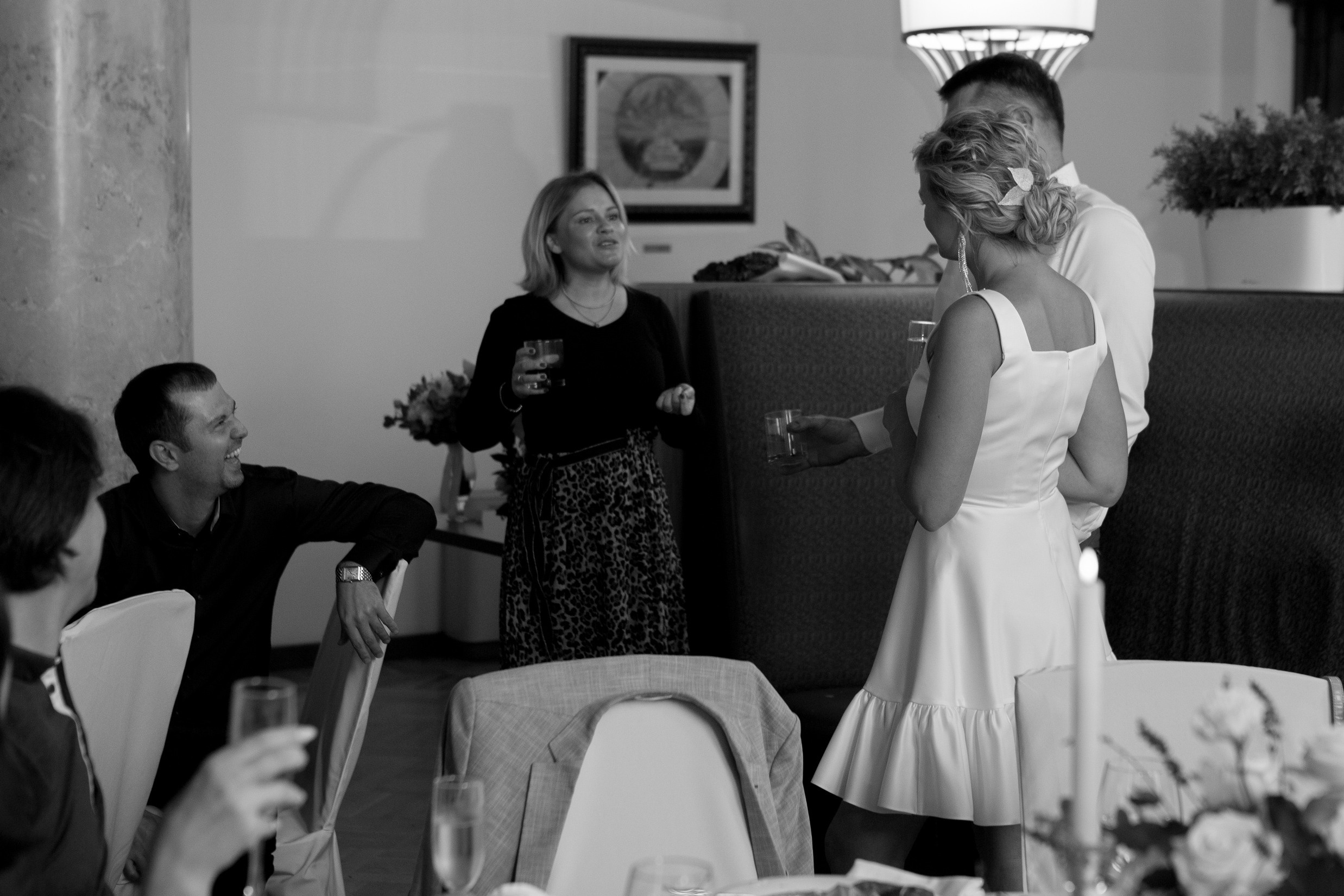 Свадьбас гостями. Свадебный и портретный фотограф Москва